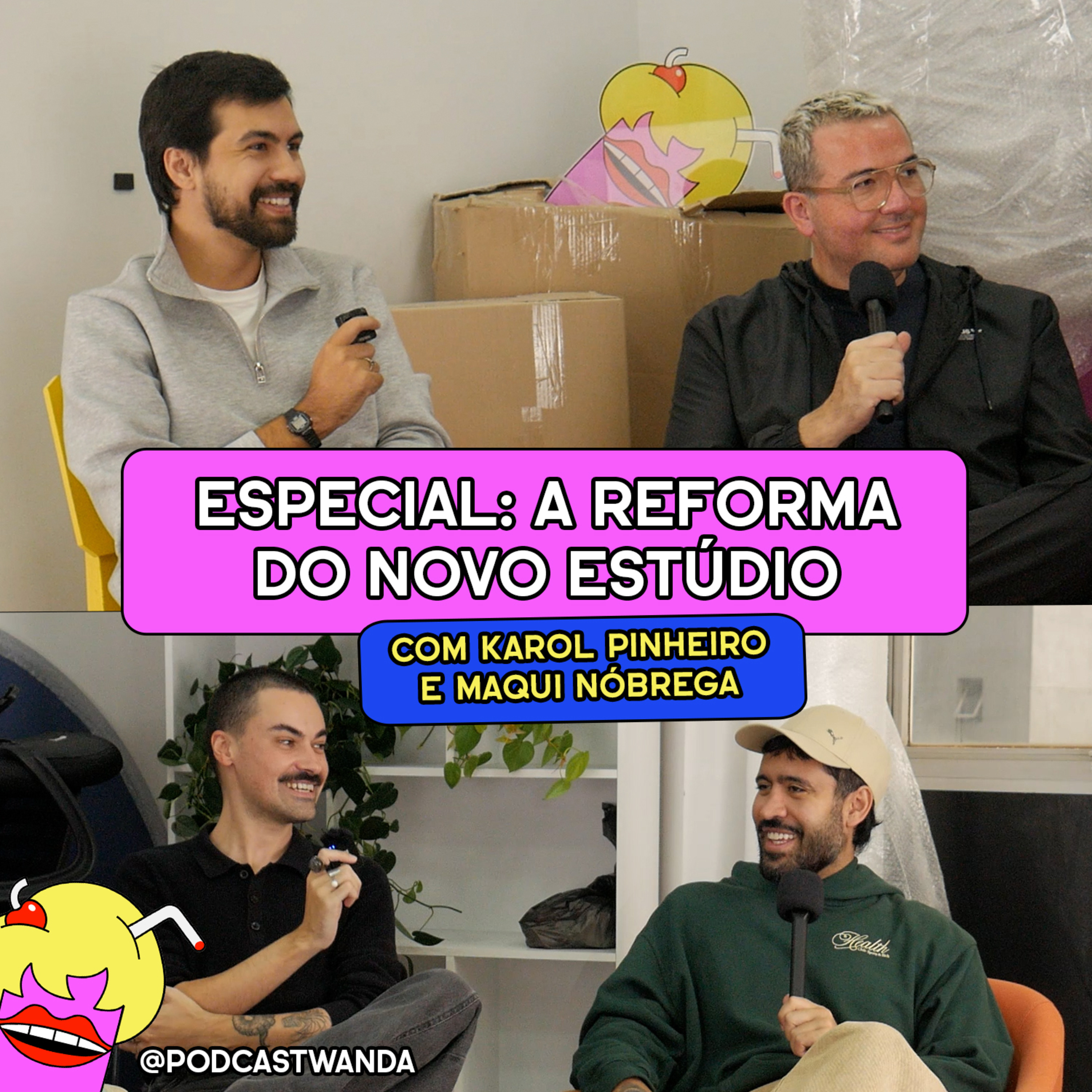 ESPECIAL: A REFORMA DO NOVO ESTÚDIO com Henri Moi e Guilherme Ângelo - #742 cover art
