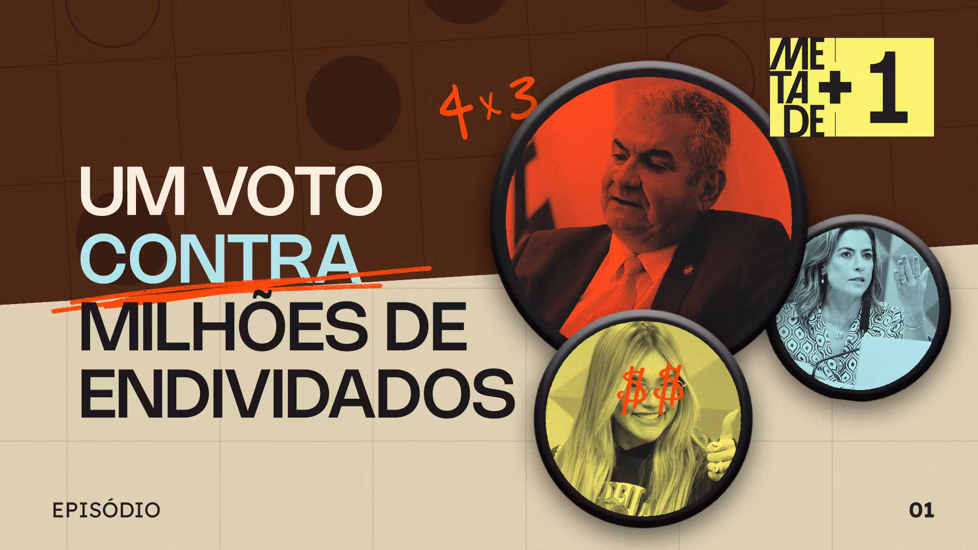 Metade+1: Um Voto Contra Milhões de Endividados cover art
