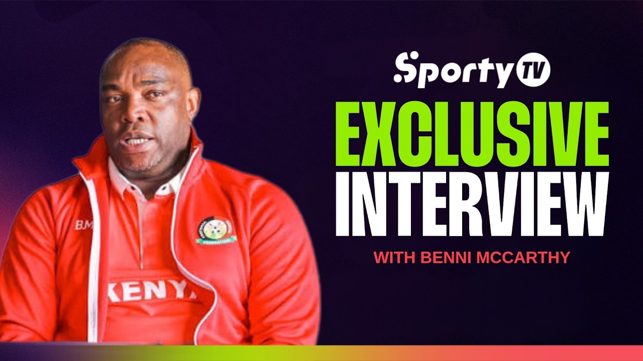 Exclusive interview with Benni Mccarthy | Bafana Bafana legend & Kenia coach | SportyTV