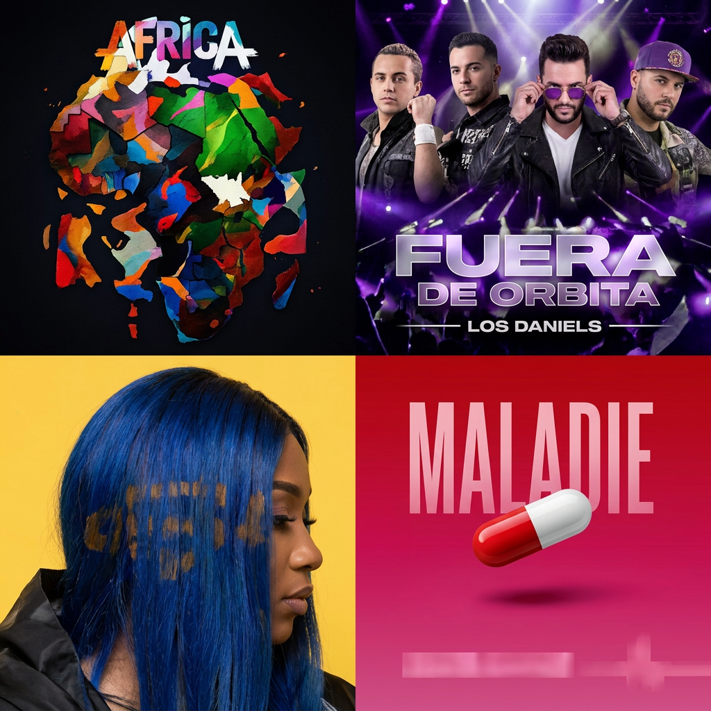 French/ afrobeats cover art