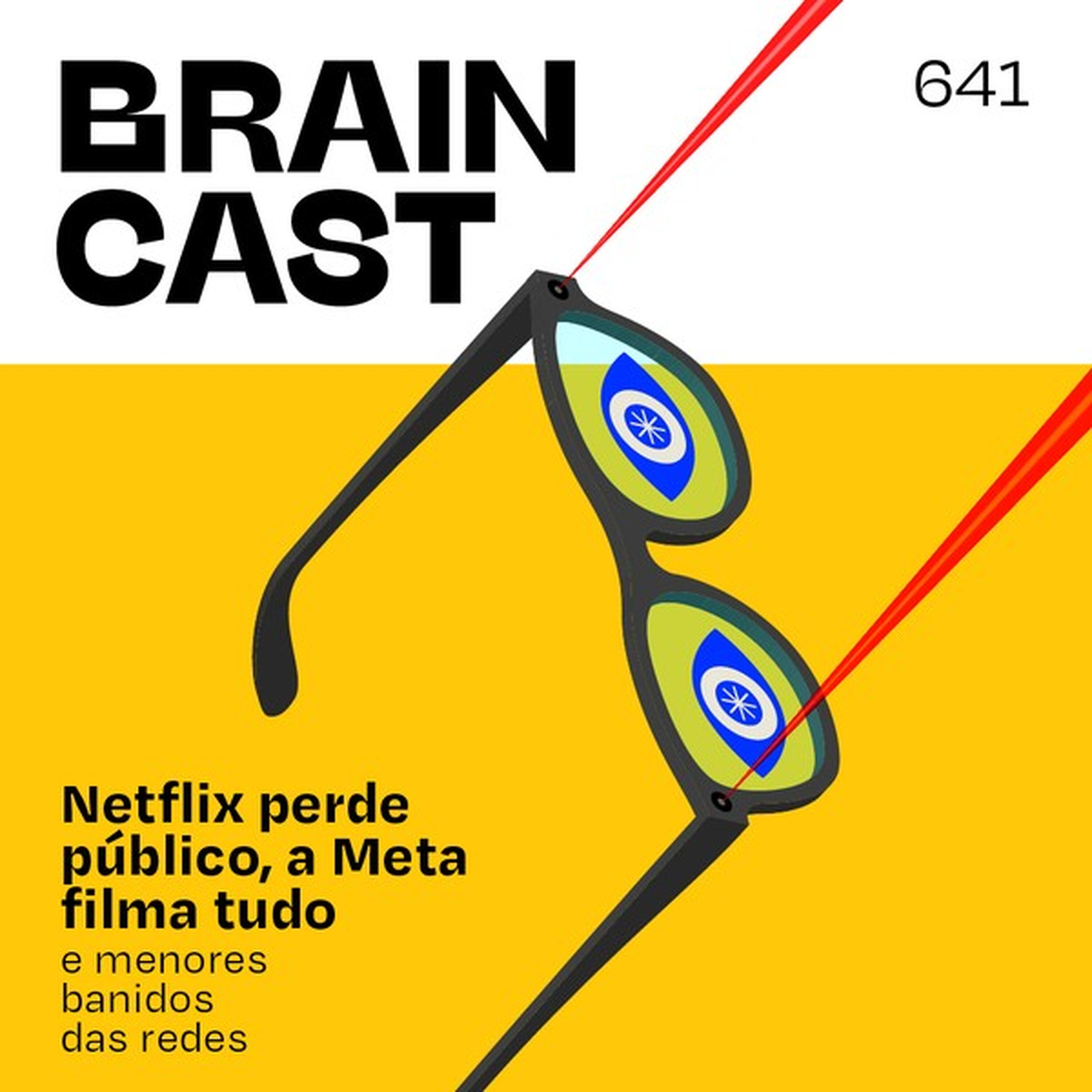Netflix perde público, a Meta filma tudo e menores banidos das redes cover art