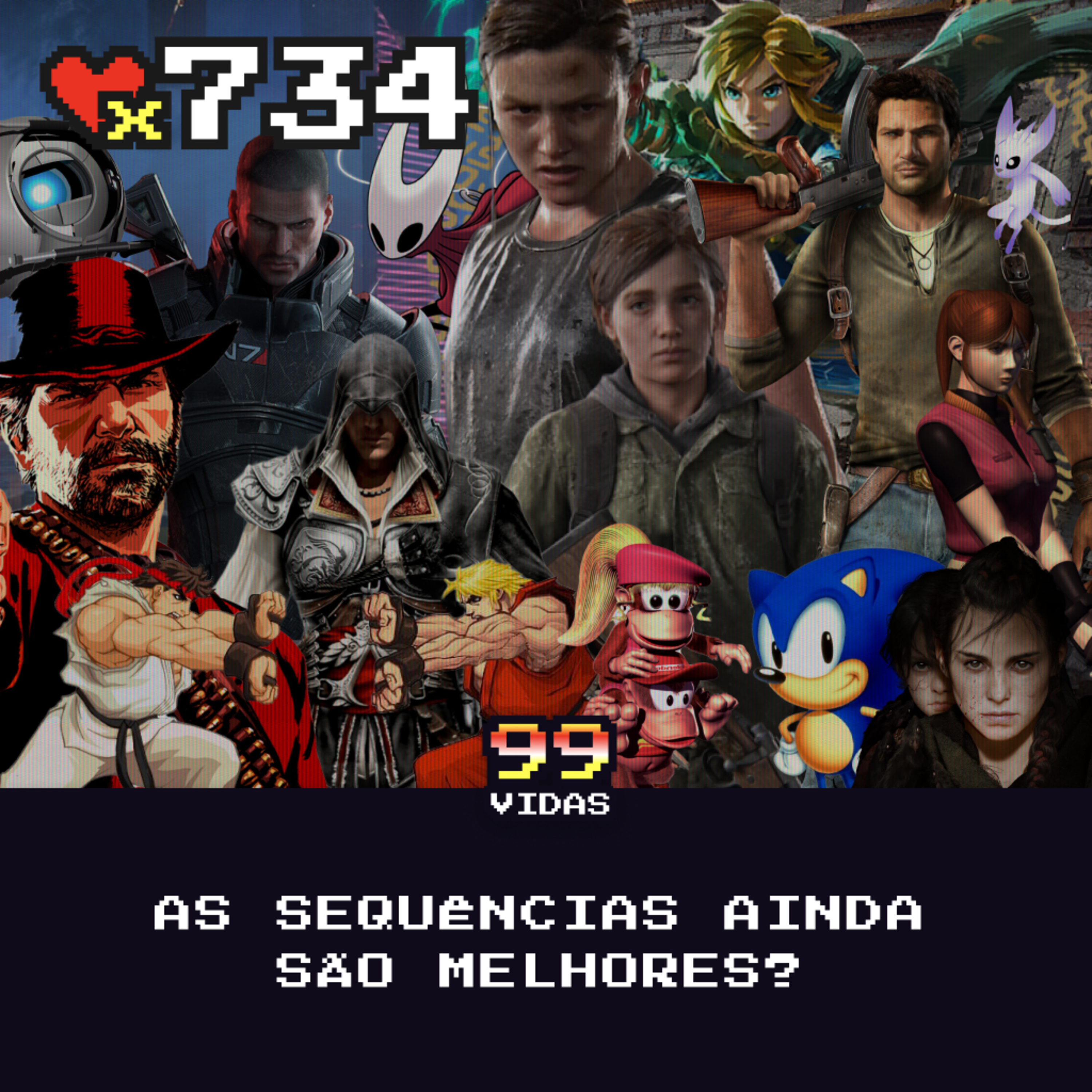 99Vidas 734 - As sequências AINDA são melhores? cover art