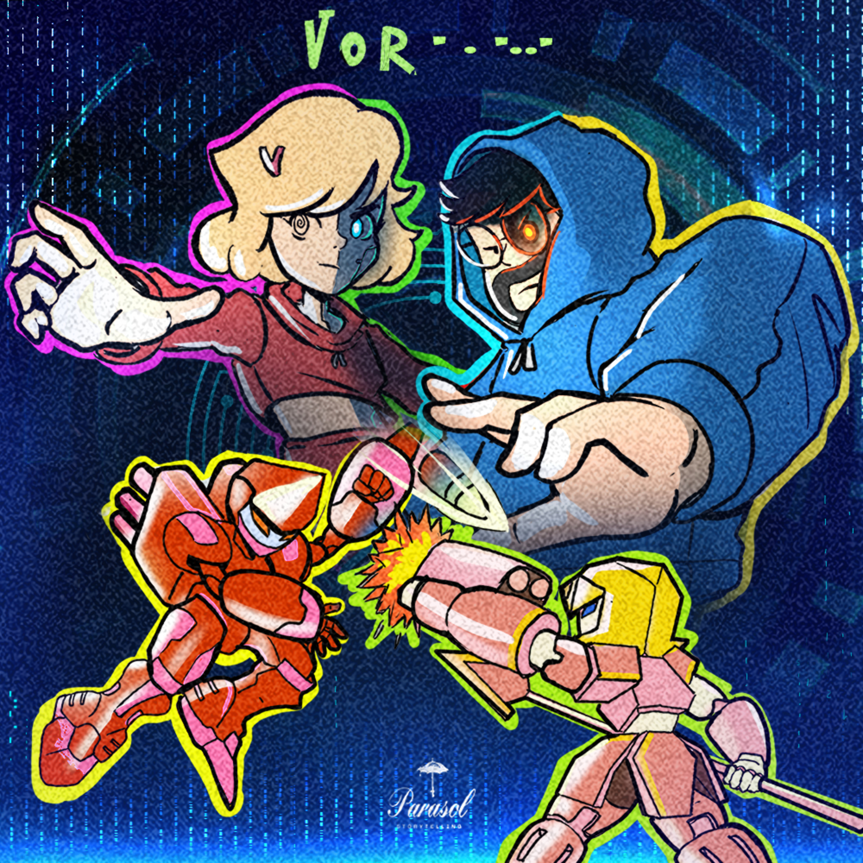 Vortex 125 - Código morse no Roblox e o amor nos tempos dos Medabots cover art