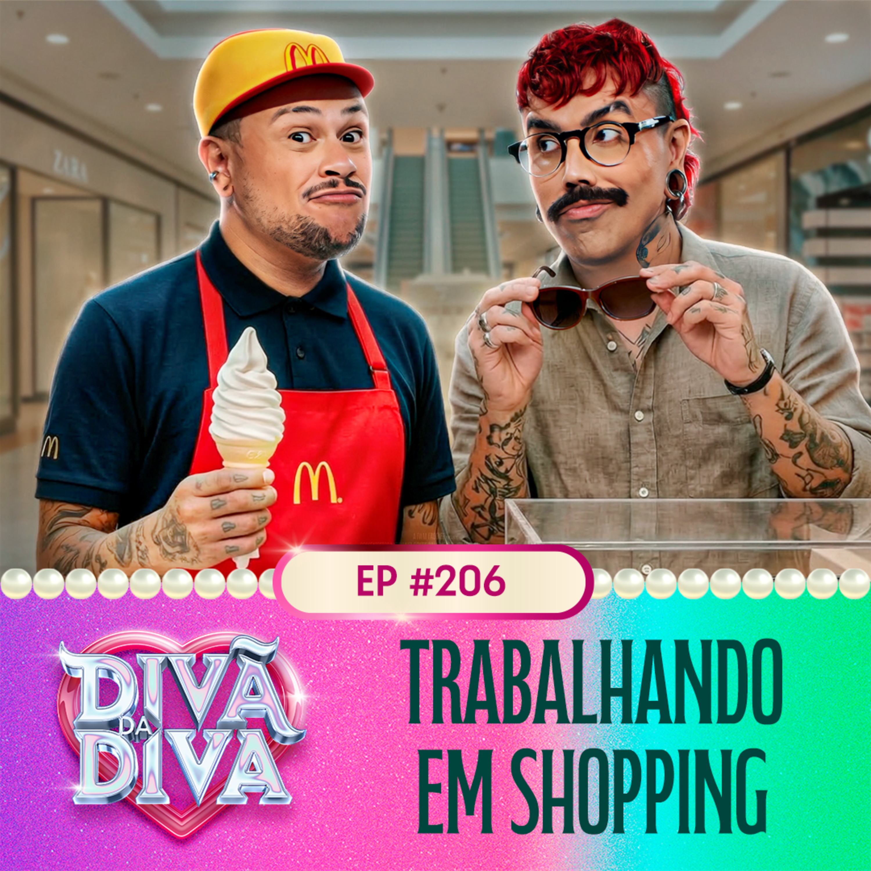 #206 - Trabalhando em shopping cover art