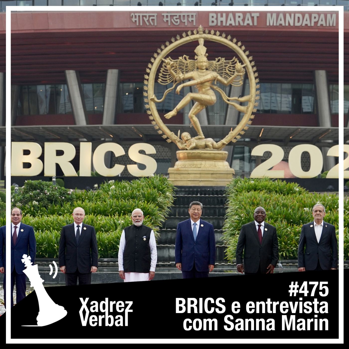 Xadrez Verbal #475 BRICS e entrevista com Sanna Marin cover art