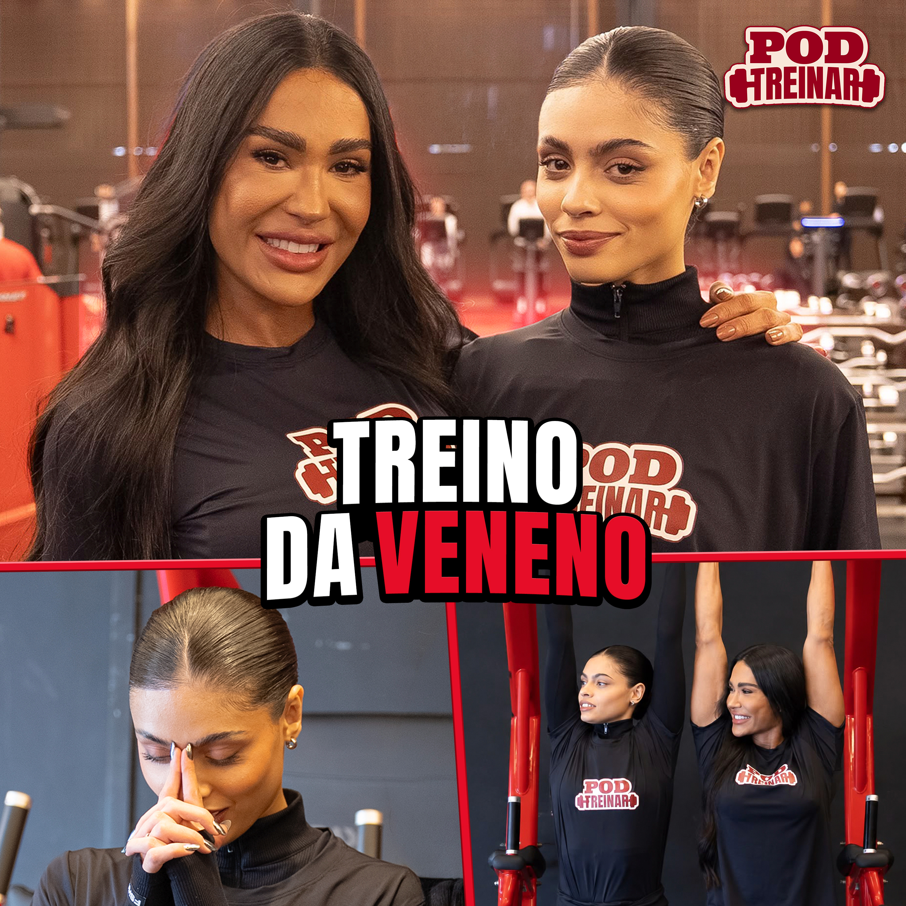 POD TREINAR - GRACYANNE CONSEGUIU ACOMPANHAR O TREINO DA MENINA VENENO? cover art