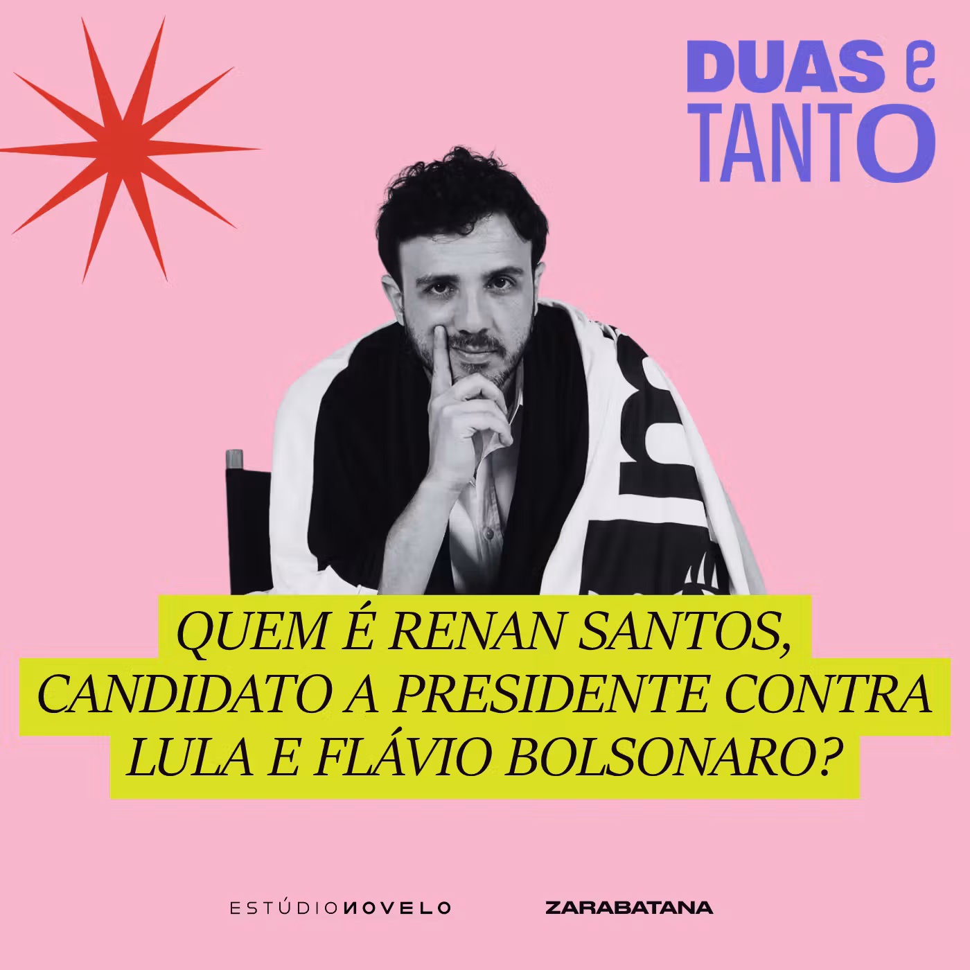 Quem é Renan Santos, candidato à presidência contra Lula e Flávio Bolsonaro? cover art