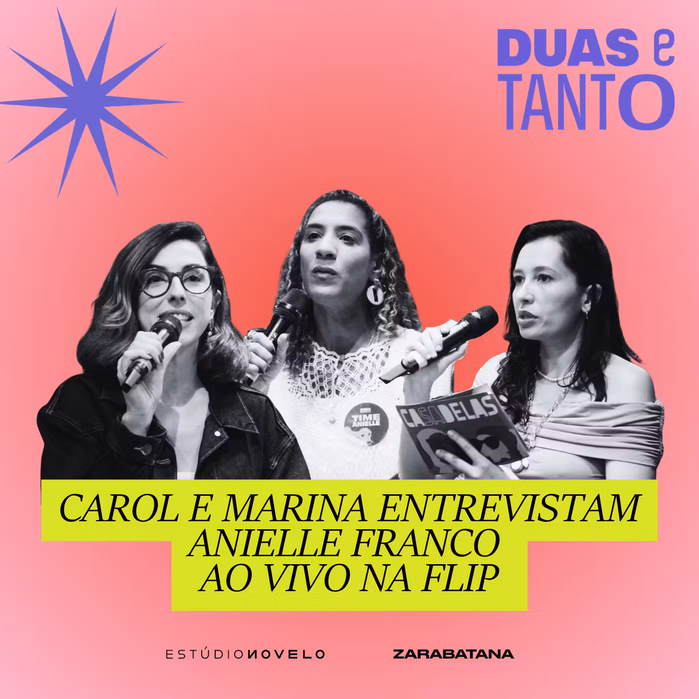 Duas e Tanto AO VIVO na Flip com Anielle Franco cover art