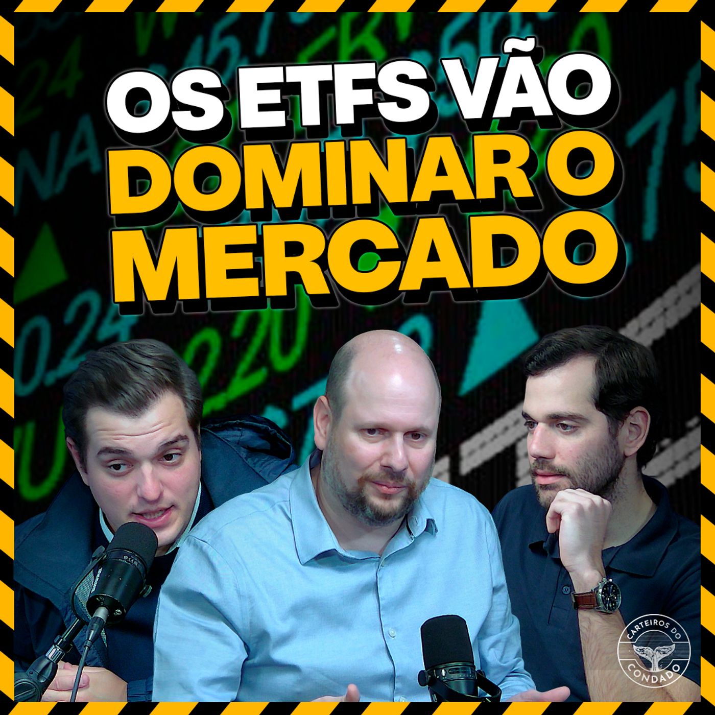 POR QUE OS ETFS SÃO O MELHOR CAMINHO DE INVESTIR O SEU DINHEIRO? | Carteiros do Condado #63 cover art