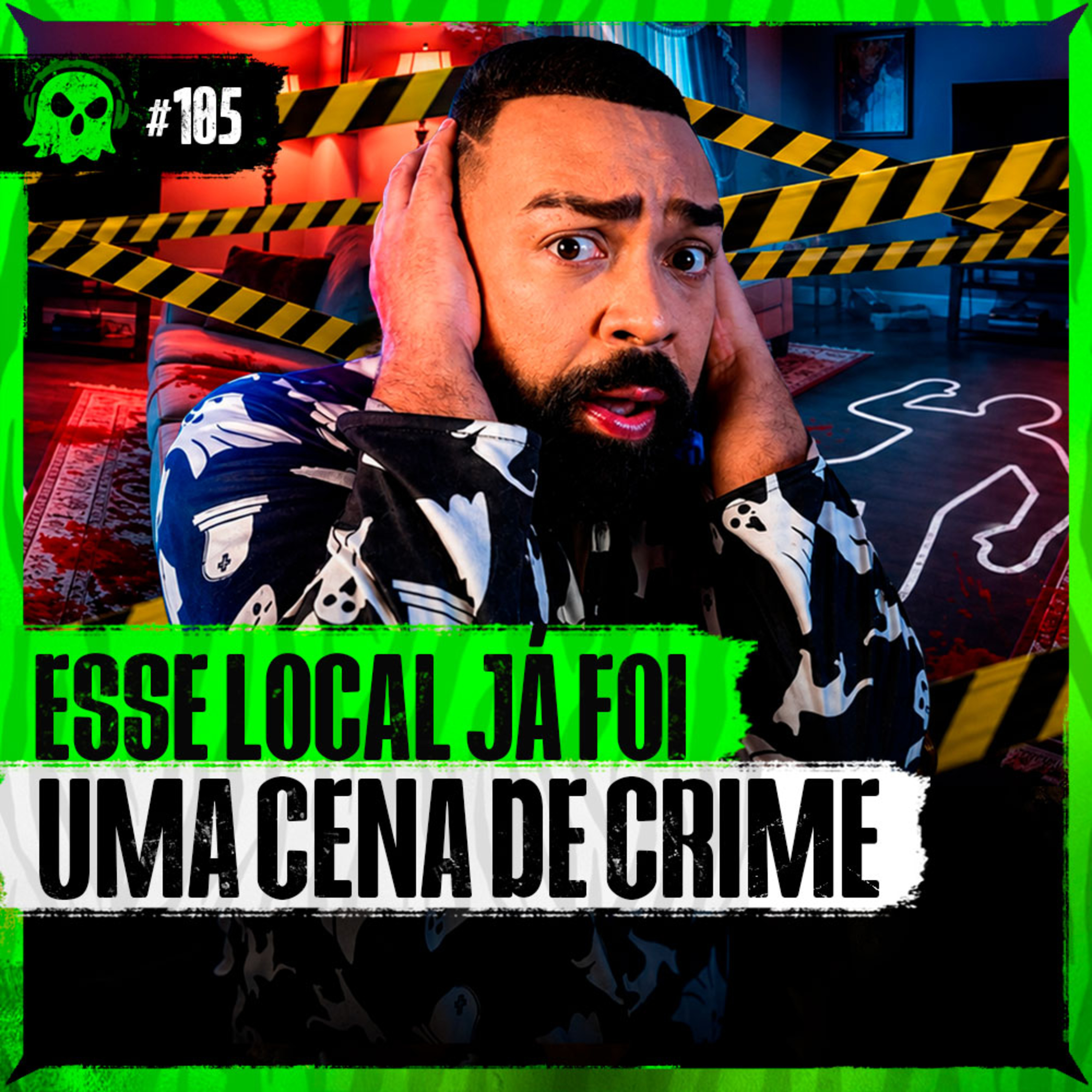 PASSADO SOMBRIO: PESSOAS QUE MORAM EM LOCAL DE CRIME | LendaCast Solo #105 cover art
