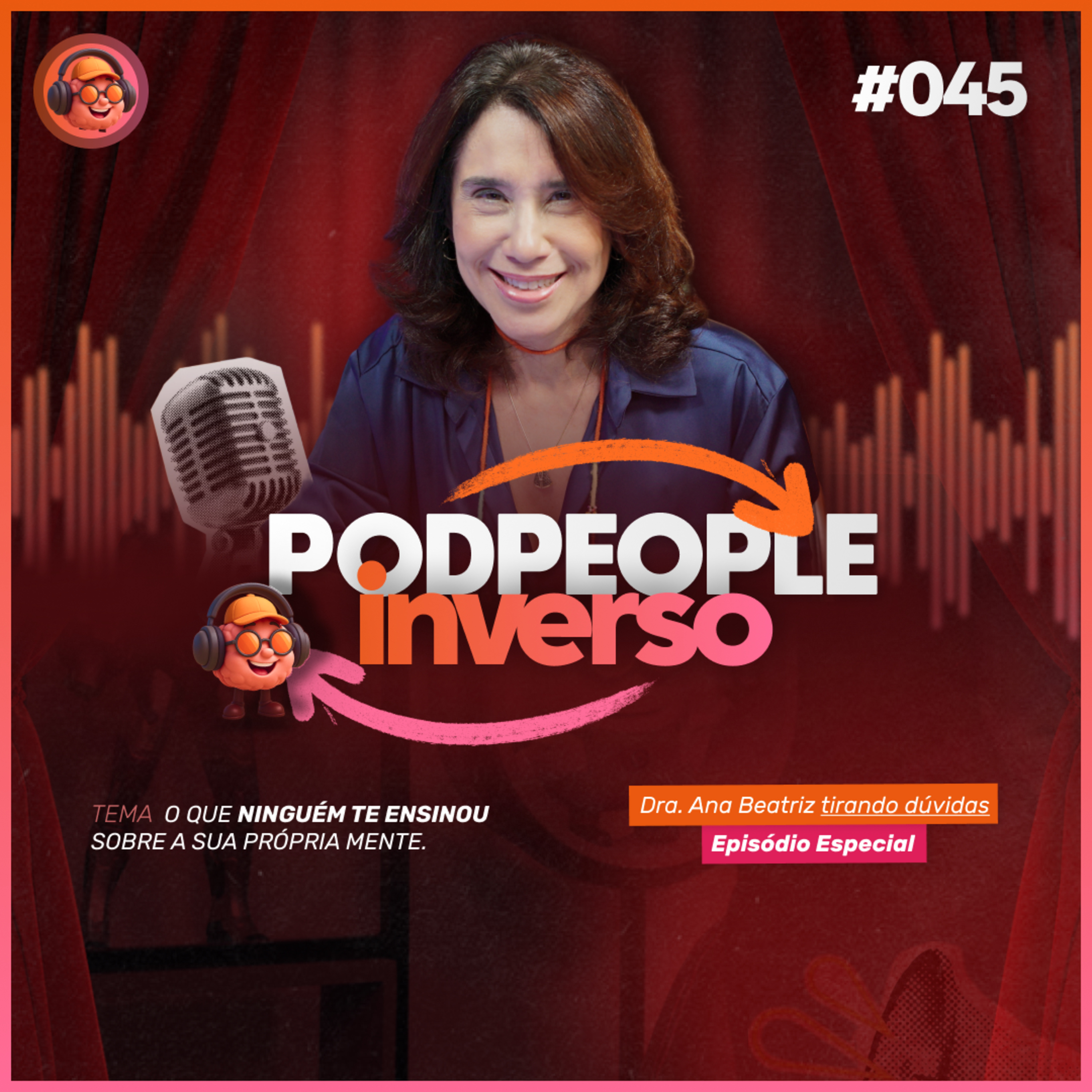 Estresse, Psicopatia e Trauma: O Que Nos Adoece? - PODPEOPLE INVERSO COM DRA. ANA BEATRIZ | Ep. 045 cover art