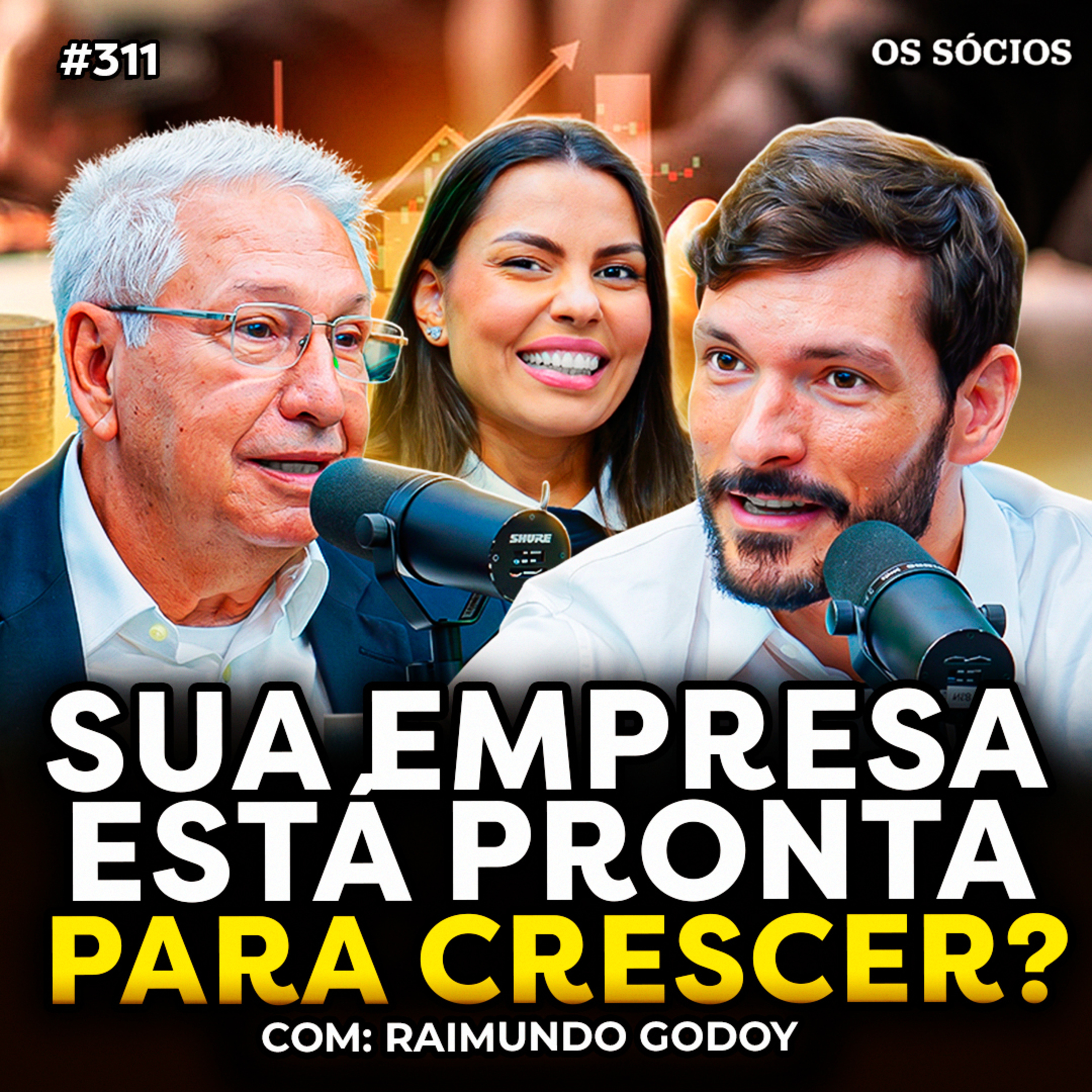 GESTÃO, LIDERANÇA E O FUTURO DOS NEGÓCIOS NO BRASIL (com Raimundo Godoy) | Os Sócios 311 cover art