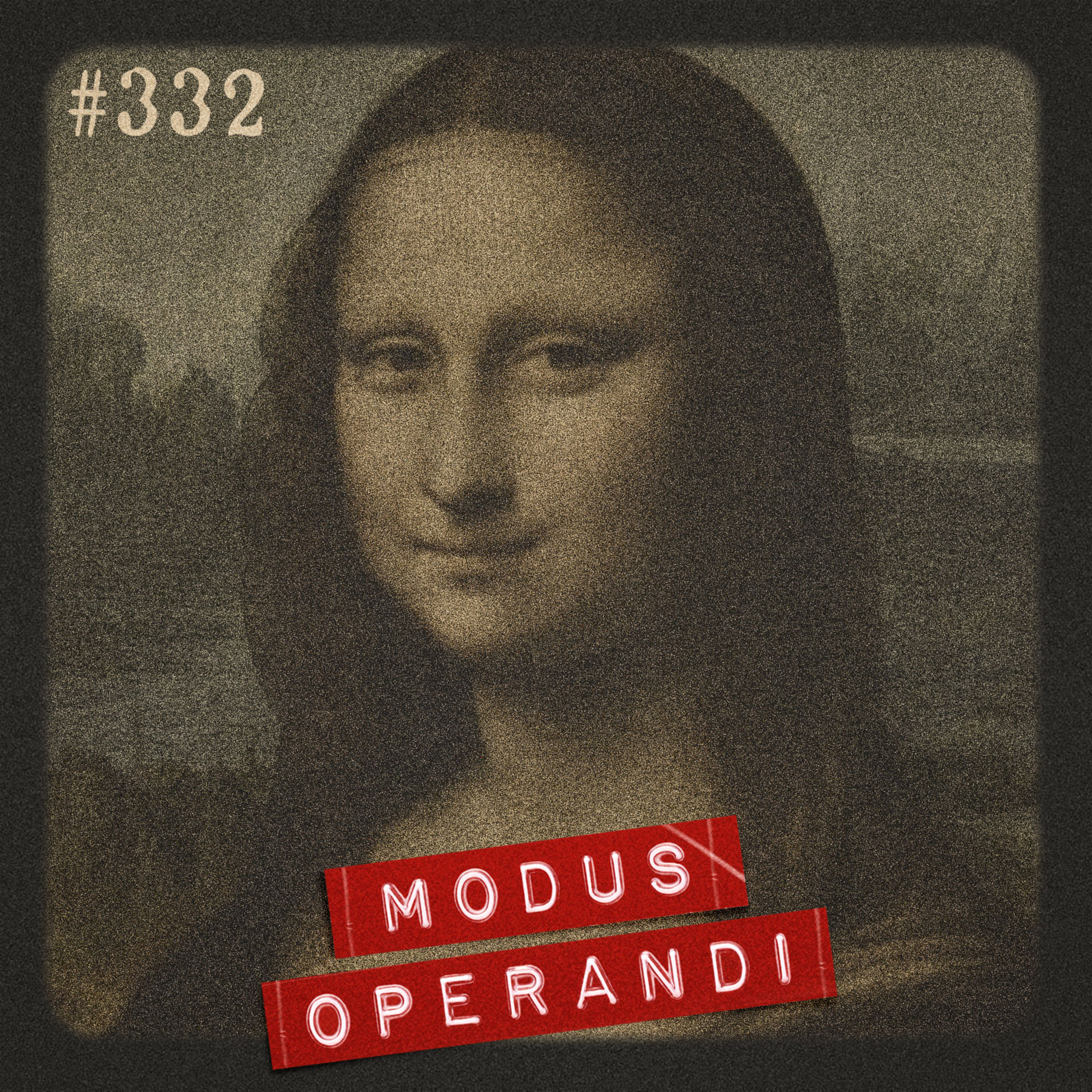 #332 - O roubo da Mona Lisa: como um homem enganou o Louvre cover art