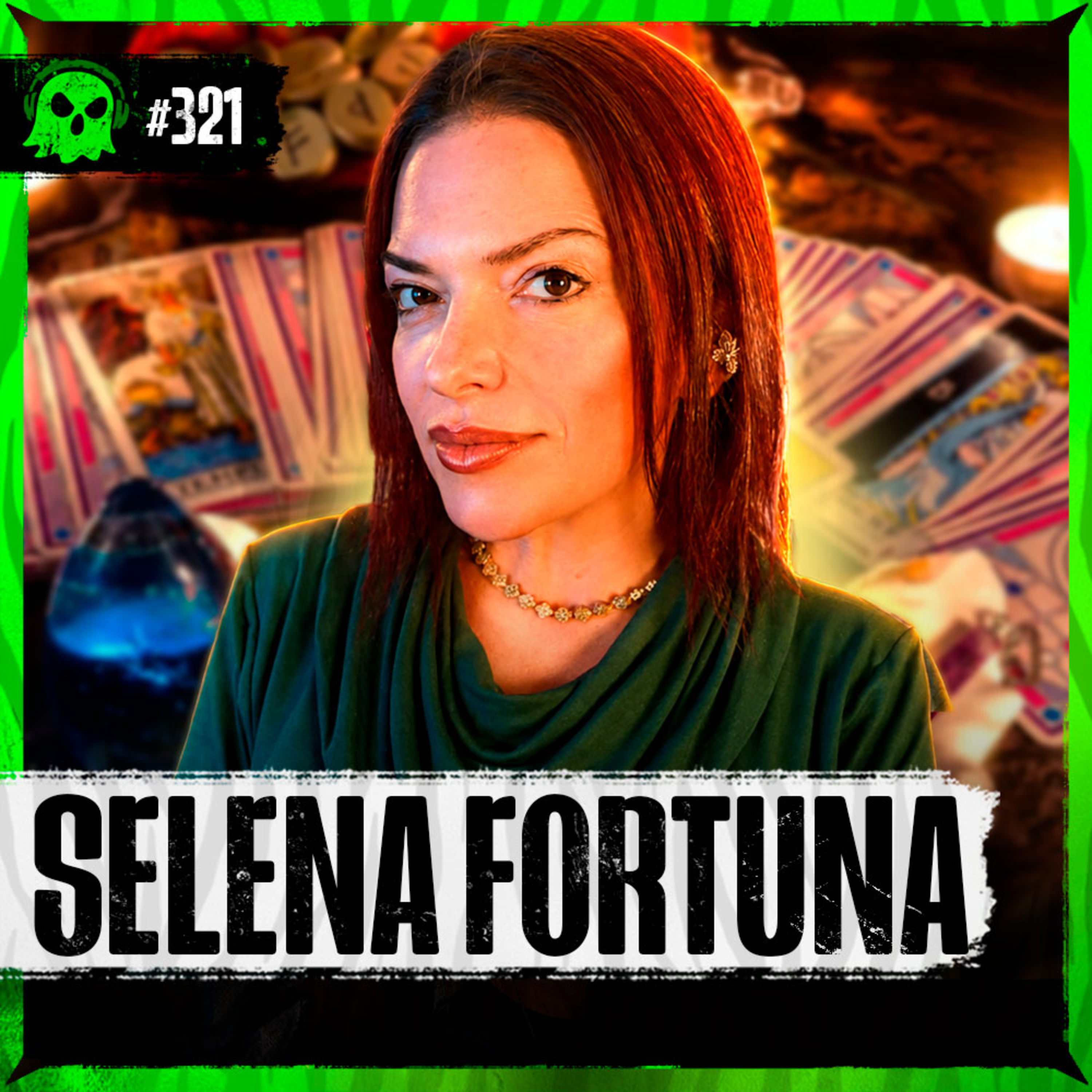 ELA É CARTOMANTE E FEZ A NOVENA DE SANTA RITA DE CÁSSIA - Selena Fortuna | LendaCast #321 cover art