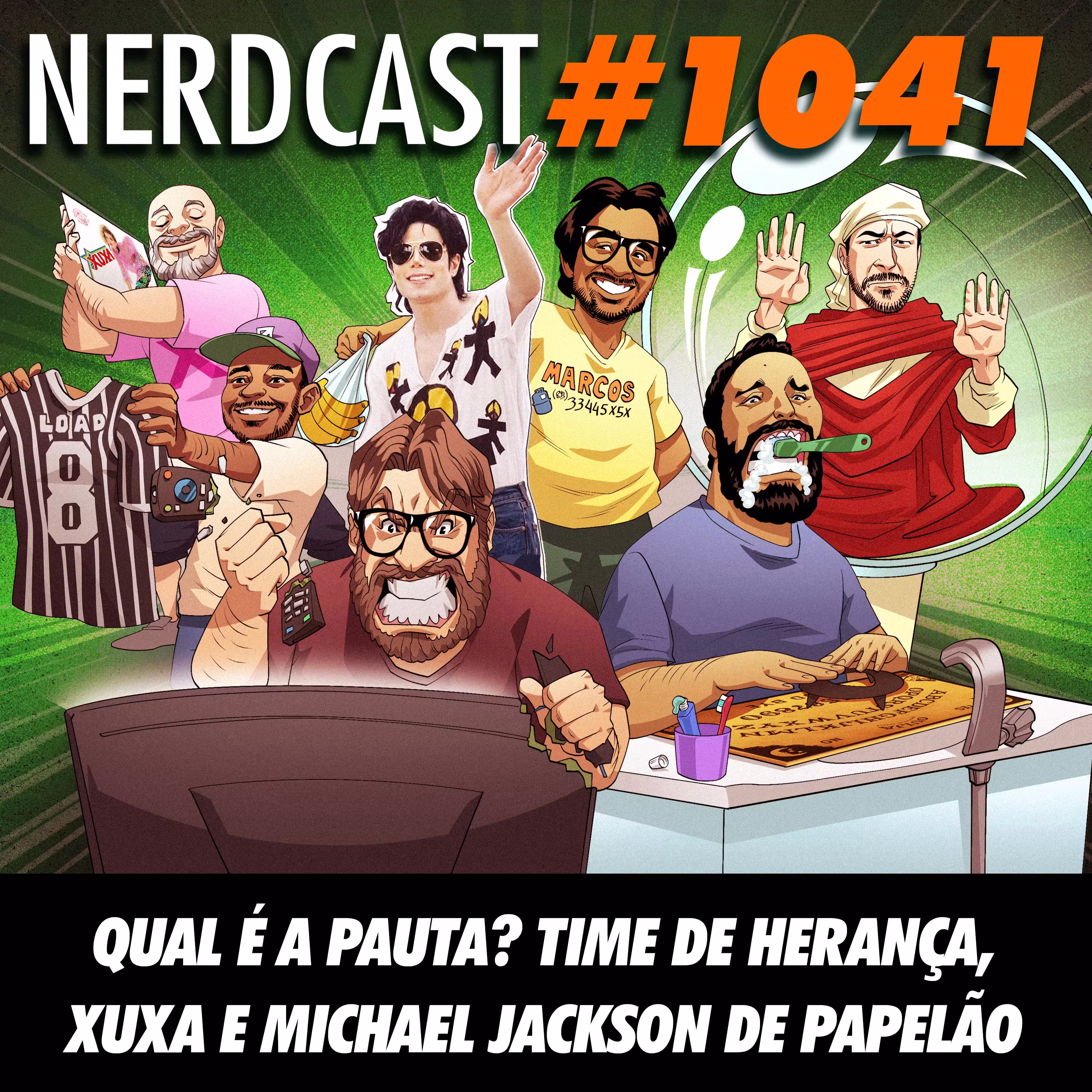 NerdCast 1041 - Qual é a Pauta? Time de Herança, Xuxa e Michael Jackson de Papelão cover art