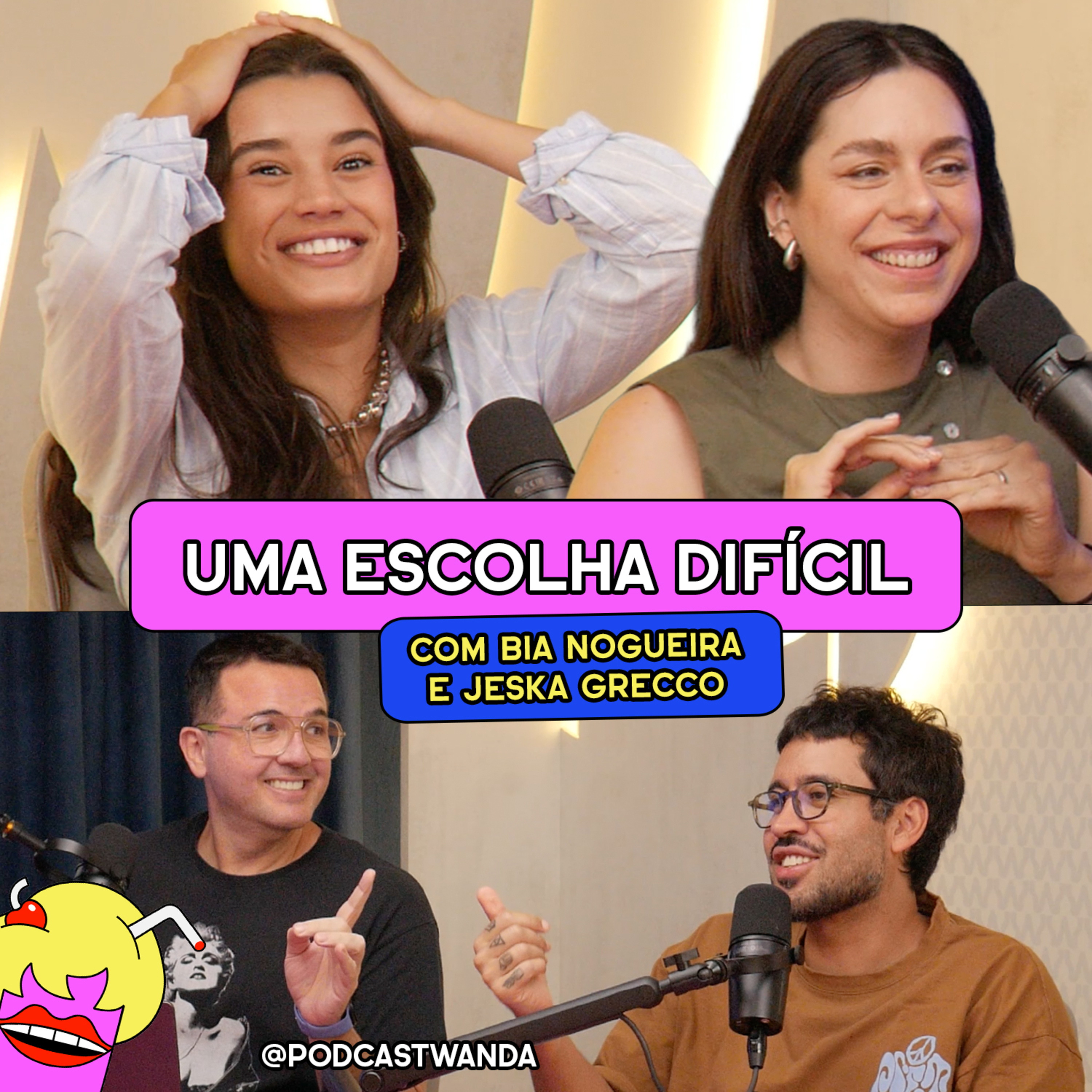 UMA ESCOLHA DIFÍCIL com Bia Nogueira e Jeska Grecco - #726 cover art
