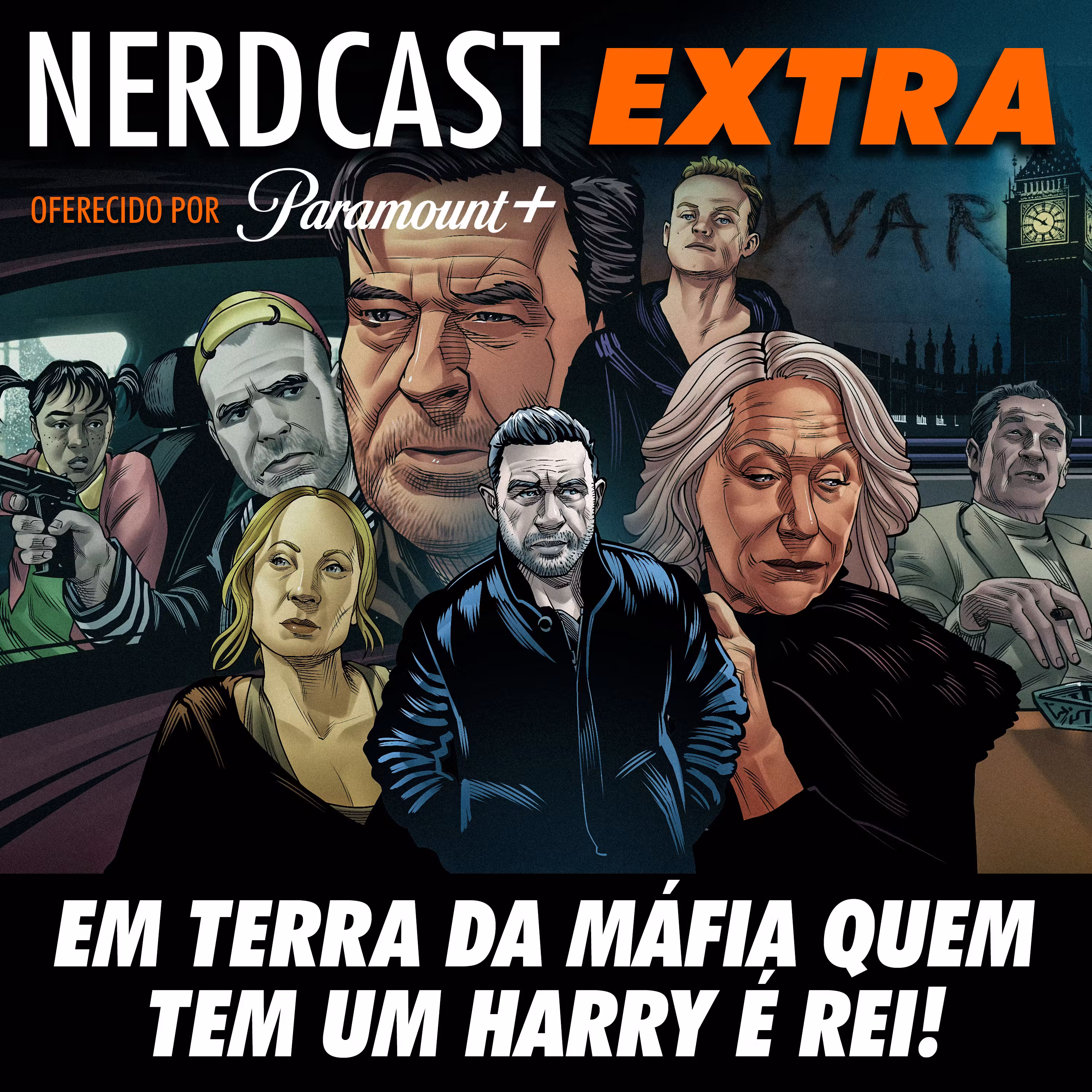 NerdCast Extra - Em Terra da Máfia Quem Tem Um Harry é Rei! cover art