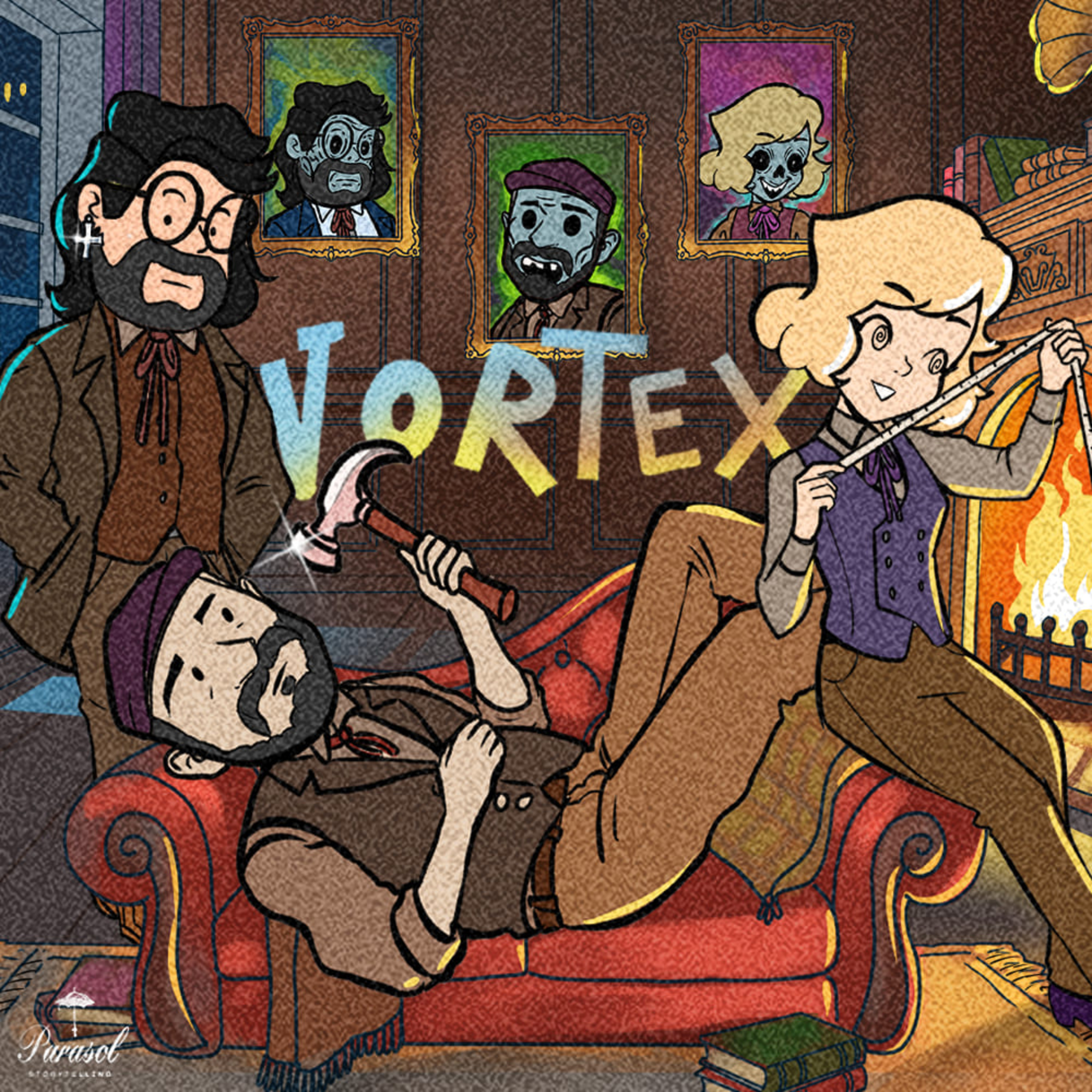 Vortex 124 - Looksmaxxing, martelada na cara e saco de guincho cover art
