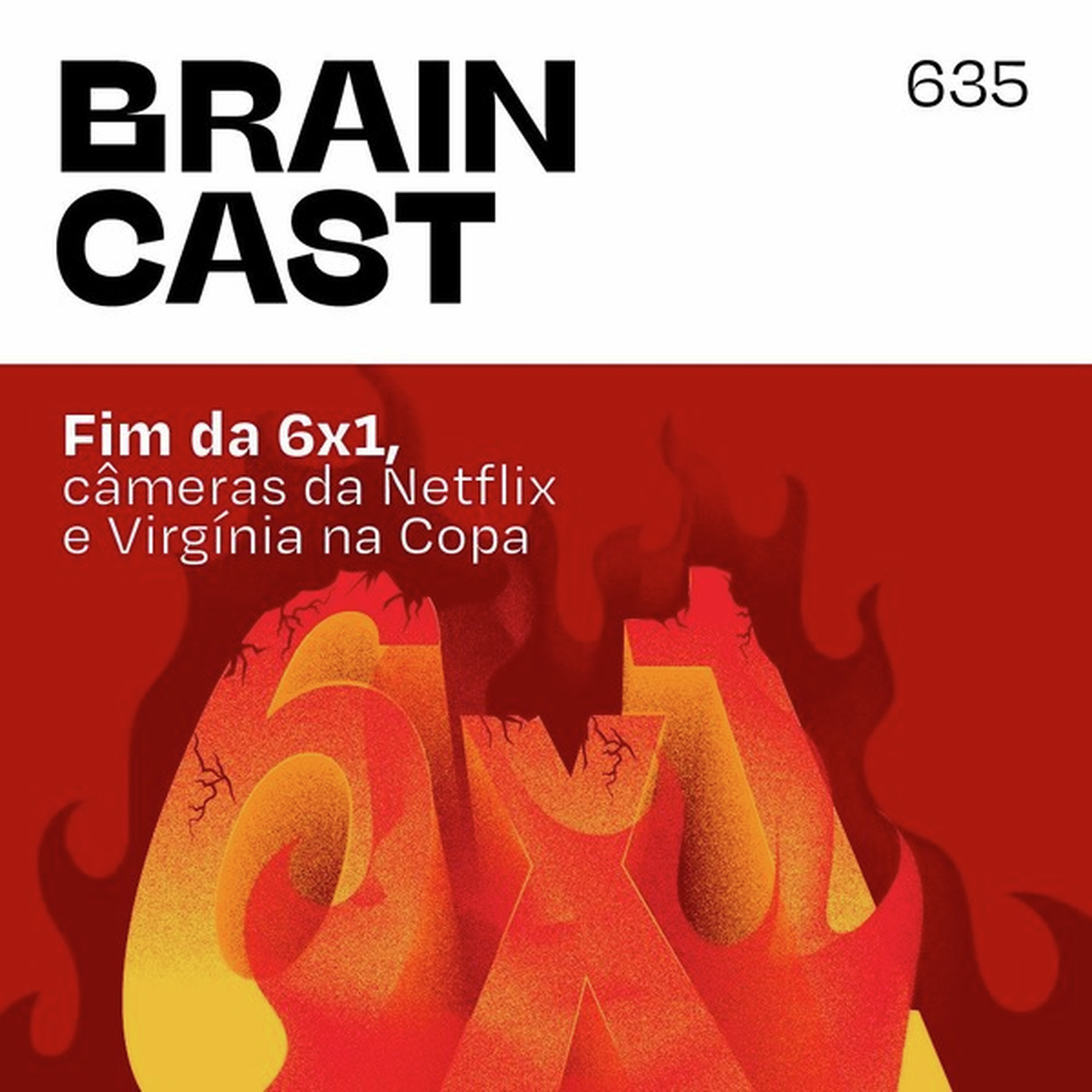 Fim da 6x1, câmeras da Netflix e Virgínia na Copa cover art