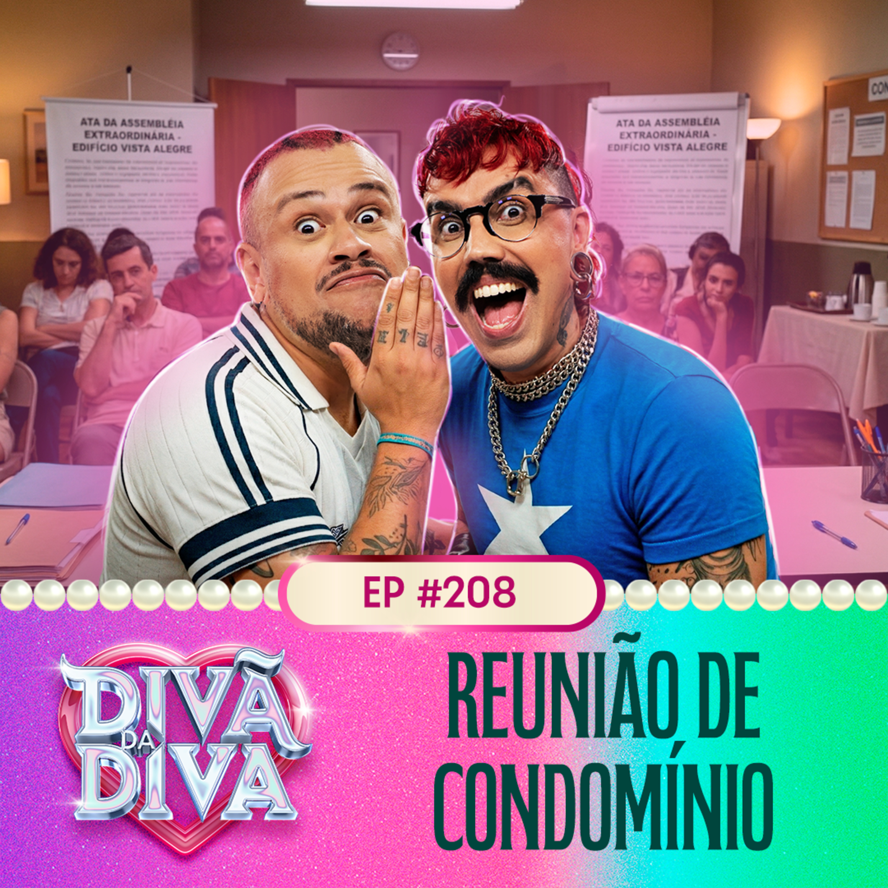 #208 - Reunião de condomínio cover art