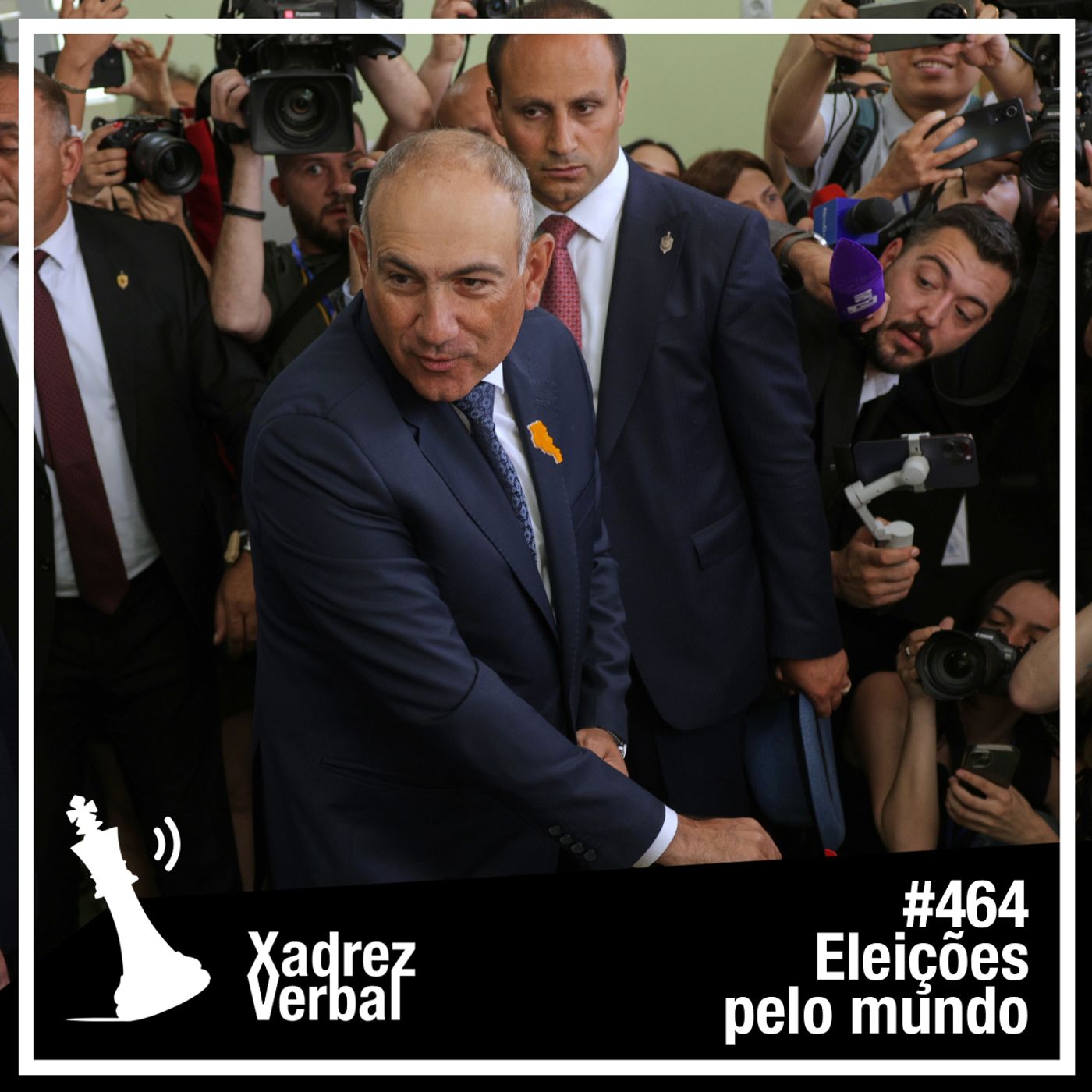 Xadrez Verbal #464 Eleições na Armênia e Peru cover art