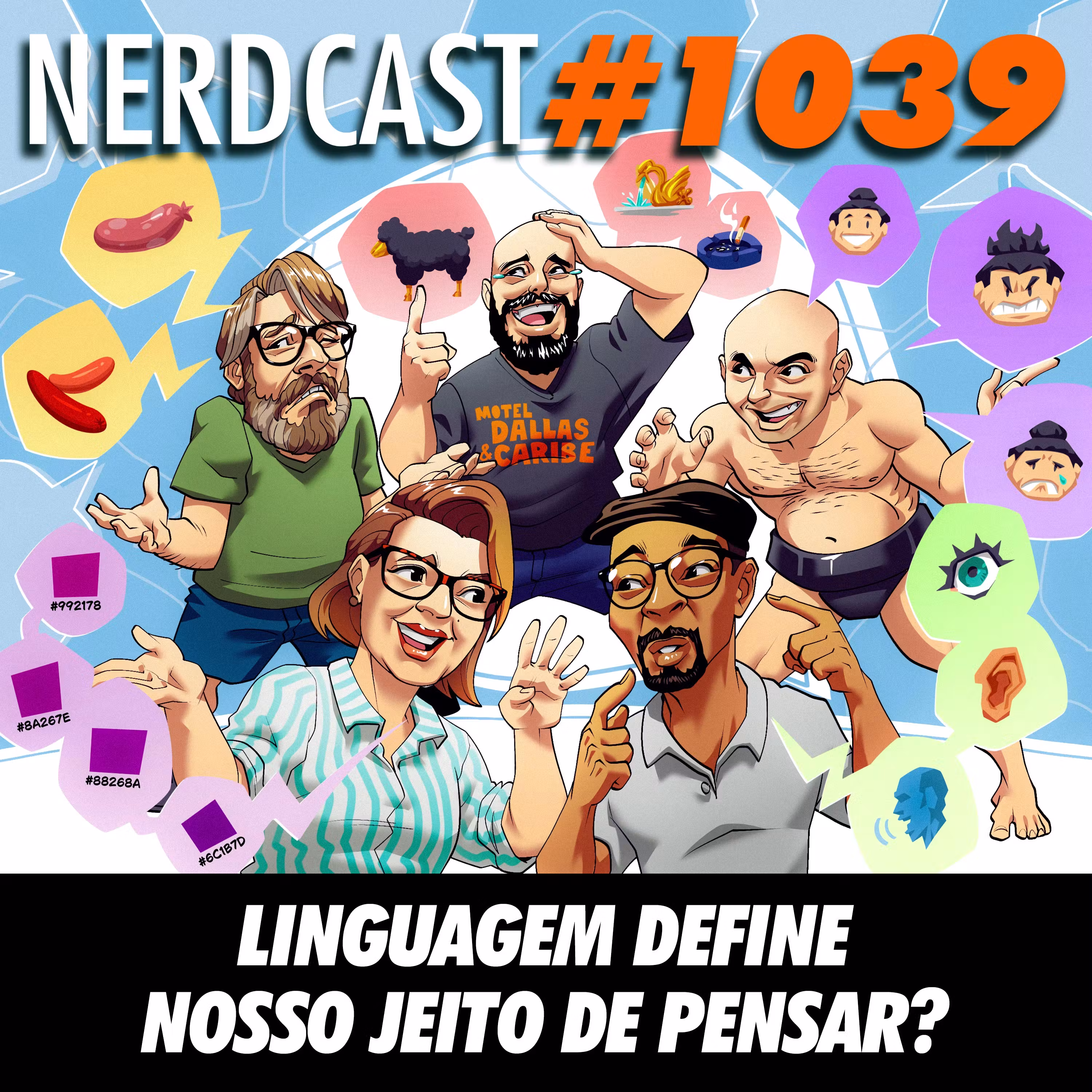 NerdCast 1039 - Linguagem Define Nosso Jeito de Pensar? cover art