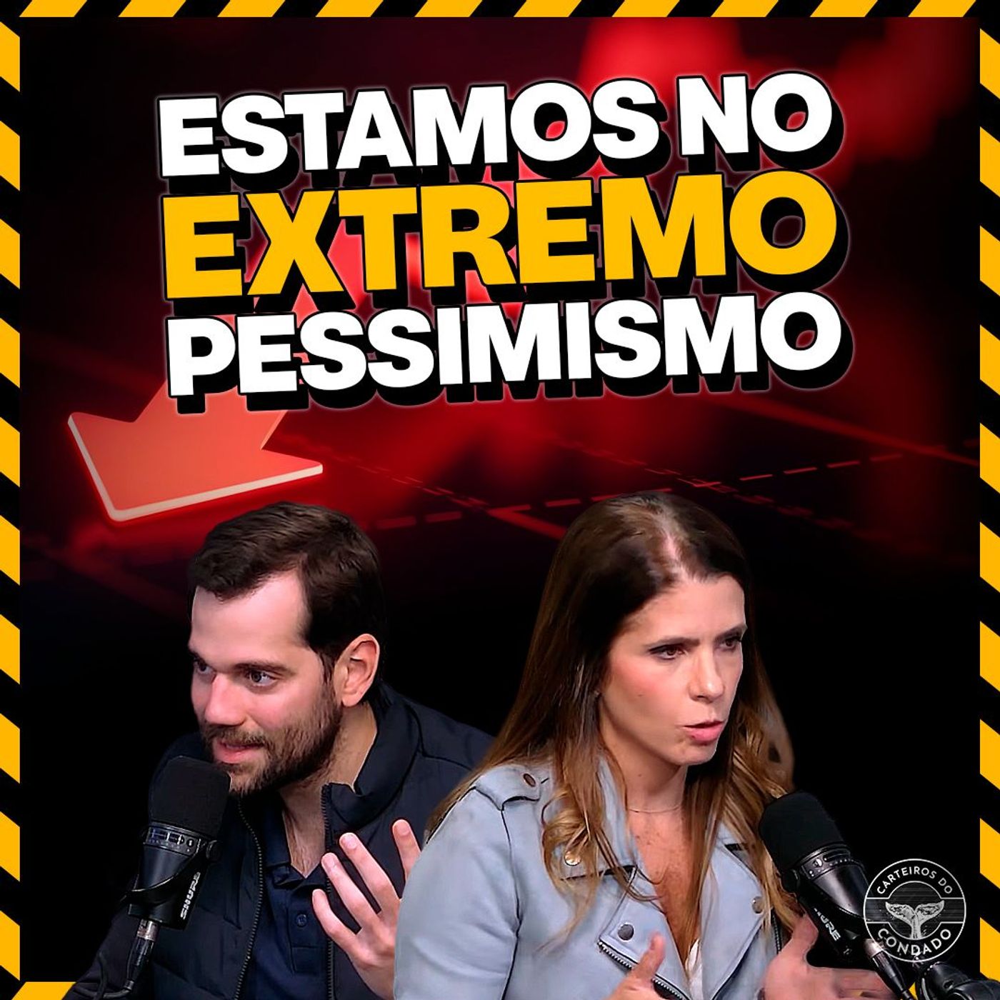 FIM DA GUERRA, TECH DISPARA E IBOVESPA FICA PARA TRÁS: O MERCADO DESISTIU? | Carteiros do Condado #62 cover art