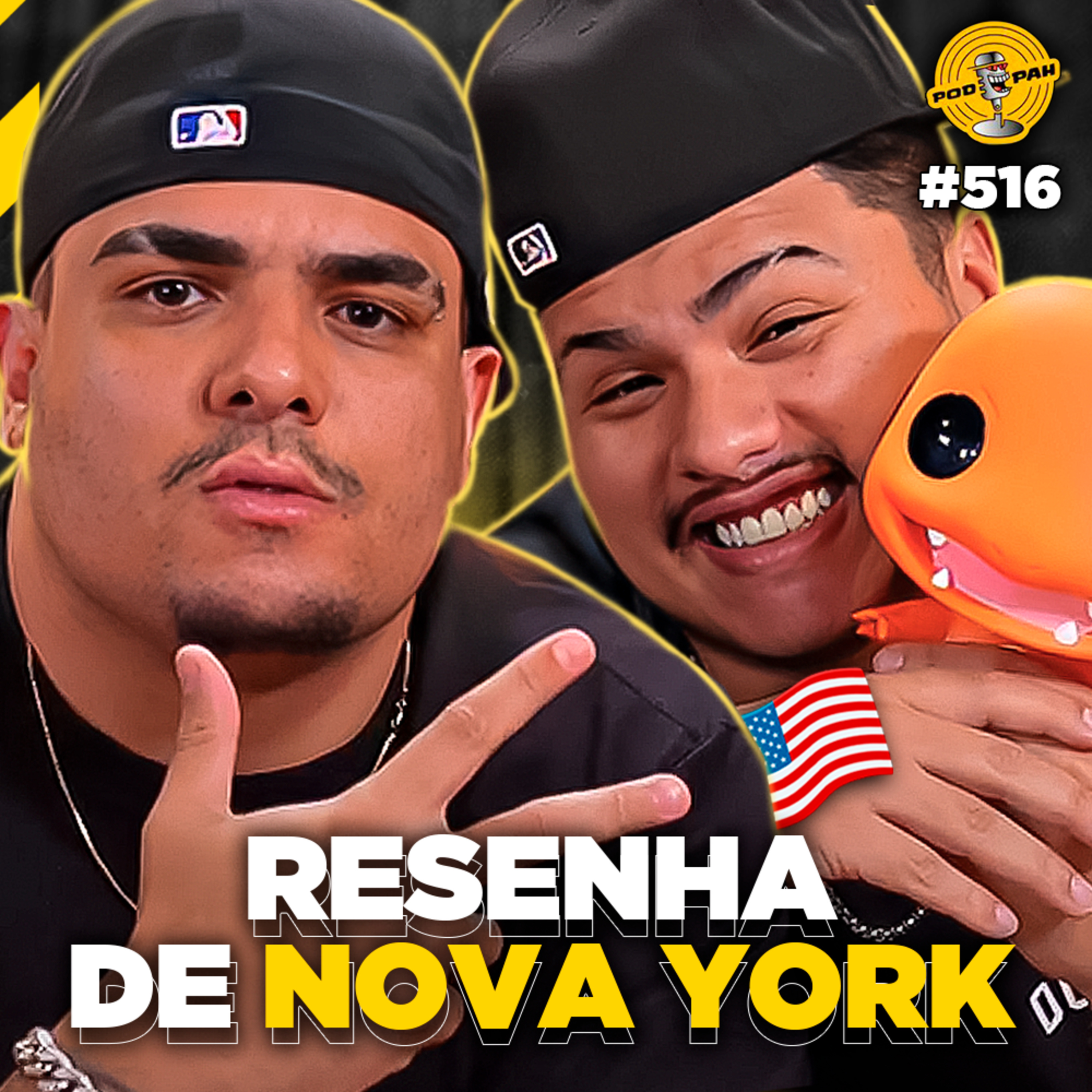 RESENHA DE NOVA YORK com IGÃO & MITICO - Podpah #516 cover art