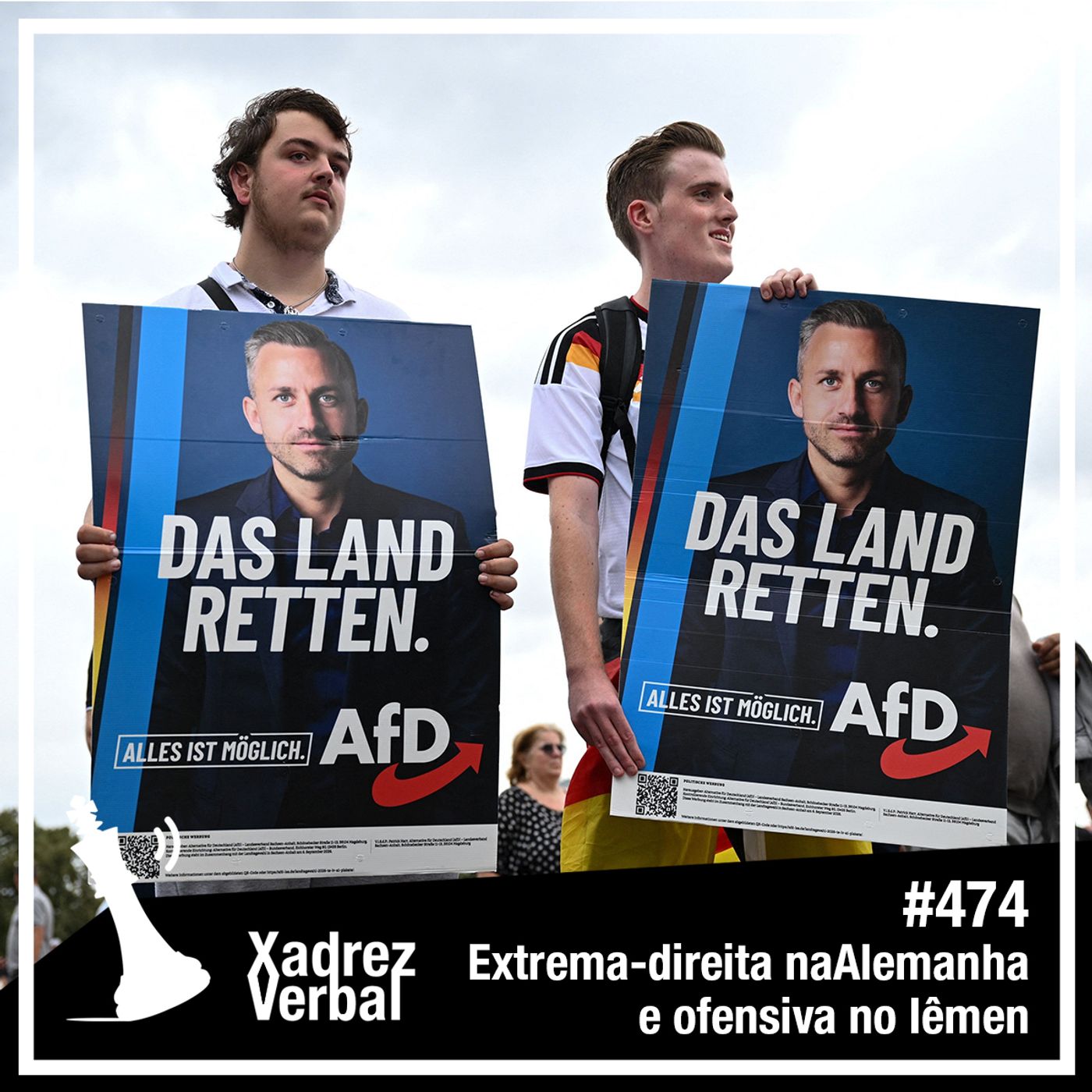 Xadrez Verbal #474 Extrema-direita na Alemanha e Ofensiva no Iêmen cover art
