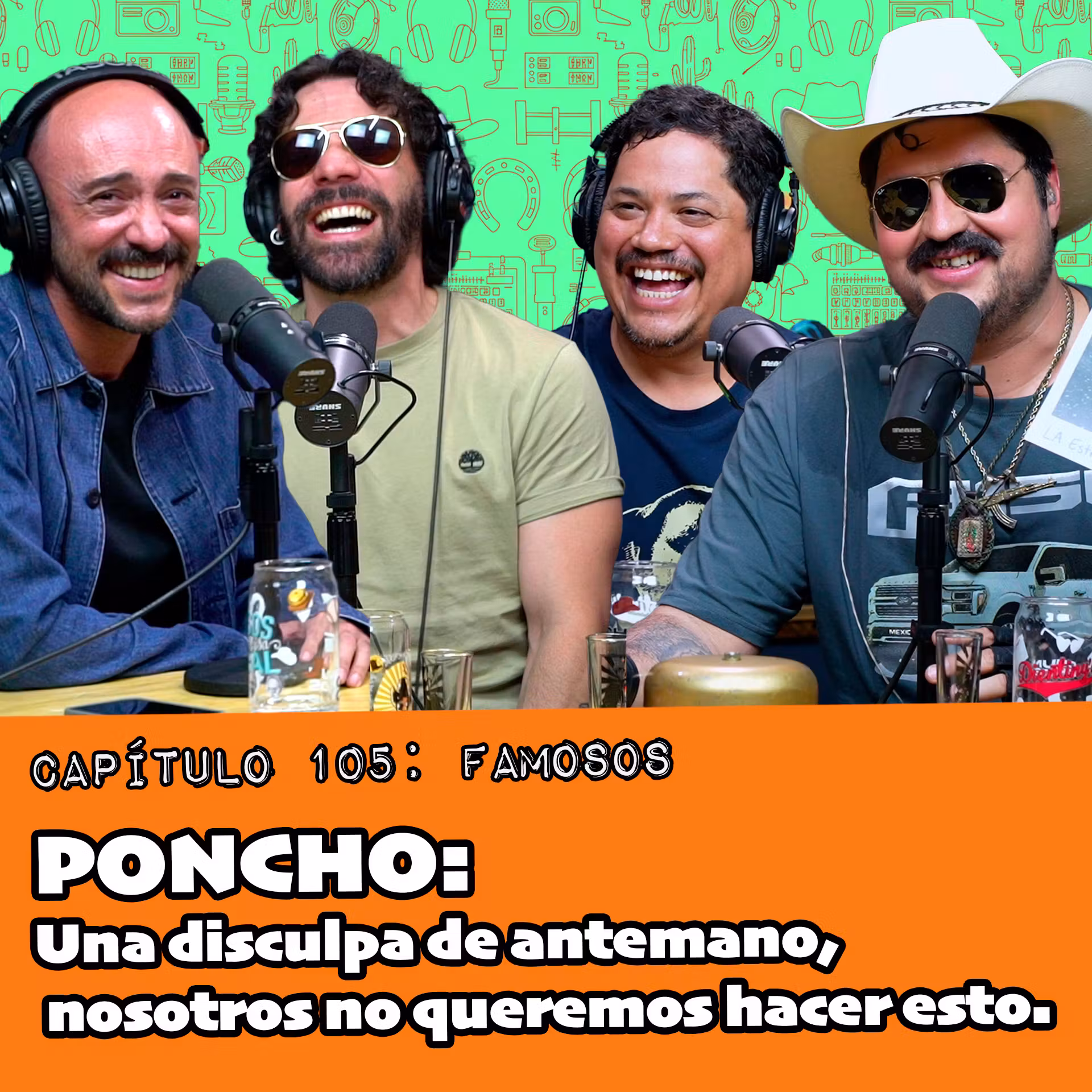 Capítulo 105: Famosos Ft. Juan Carlos Medellín y Alex Gesso cover art