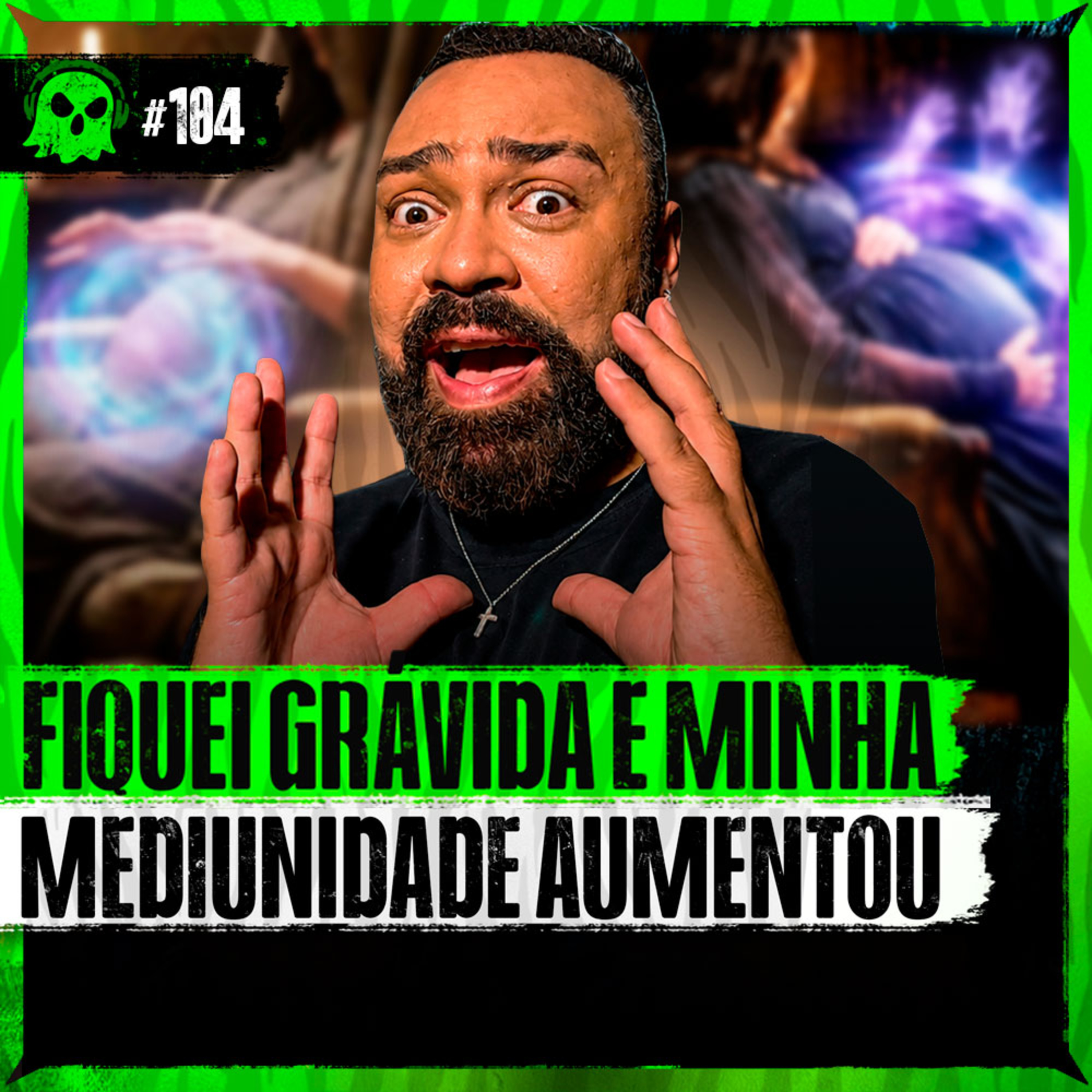 FIQUEI GRÁVIDA E ALGO SOBRENATURAL ACONTECEU - Baseado em fatos reais | LendaCast Solo #103 cover art