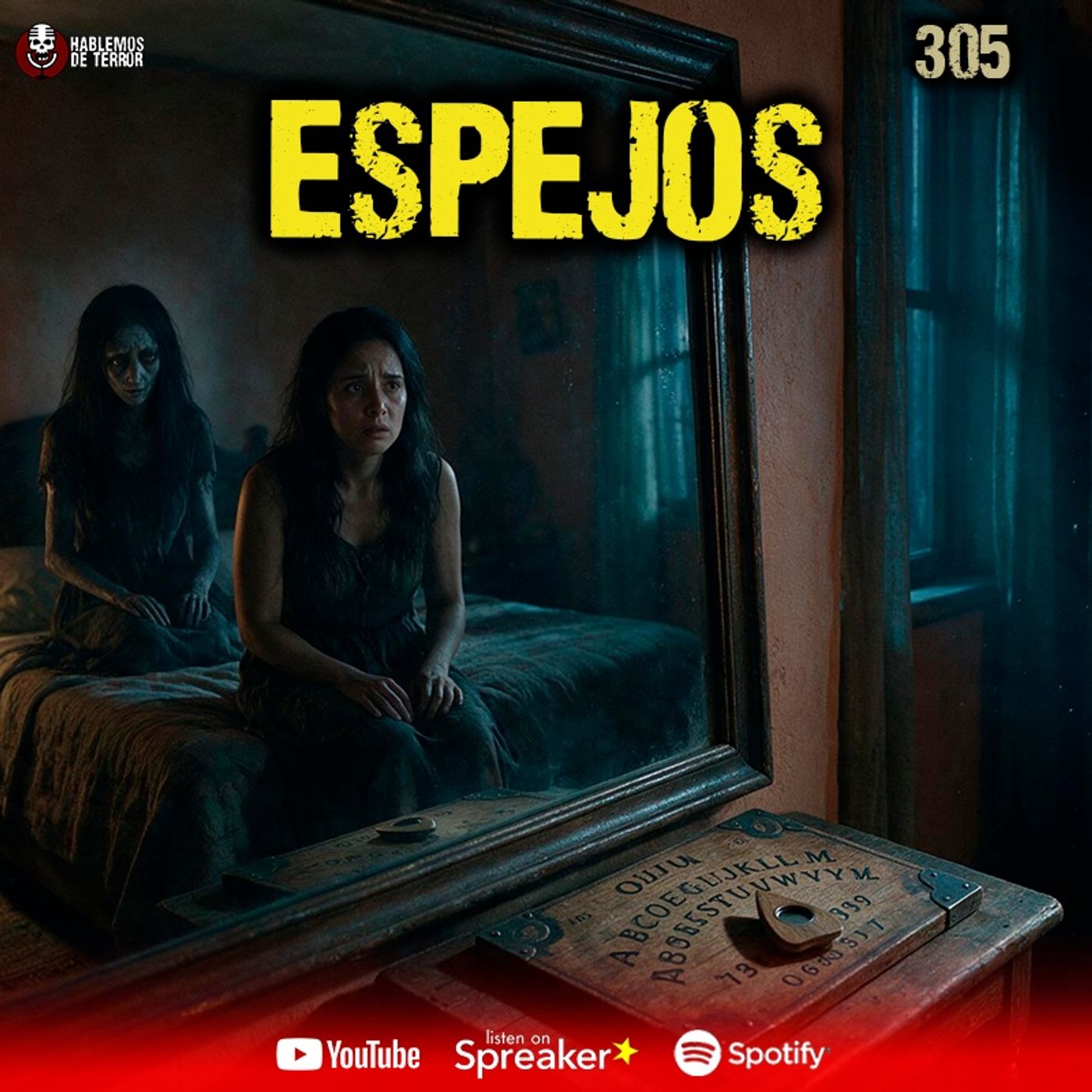 3 casos reales de TERROR con ESPEJOS | Ep. 305 cover art