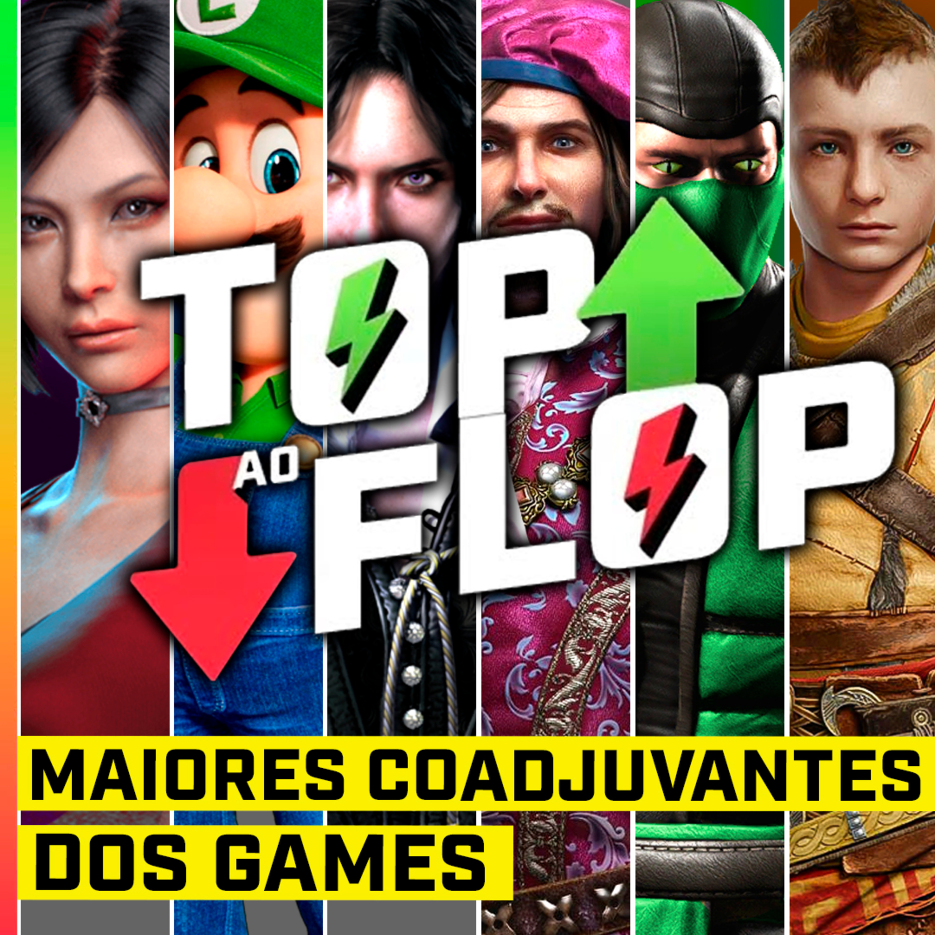 OS MELHORES/MAIORES COADJUVANTES DOS GAMES - TOP AO FLOP #10 cover art