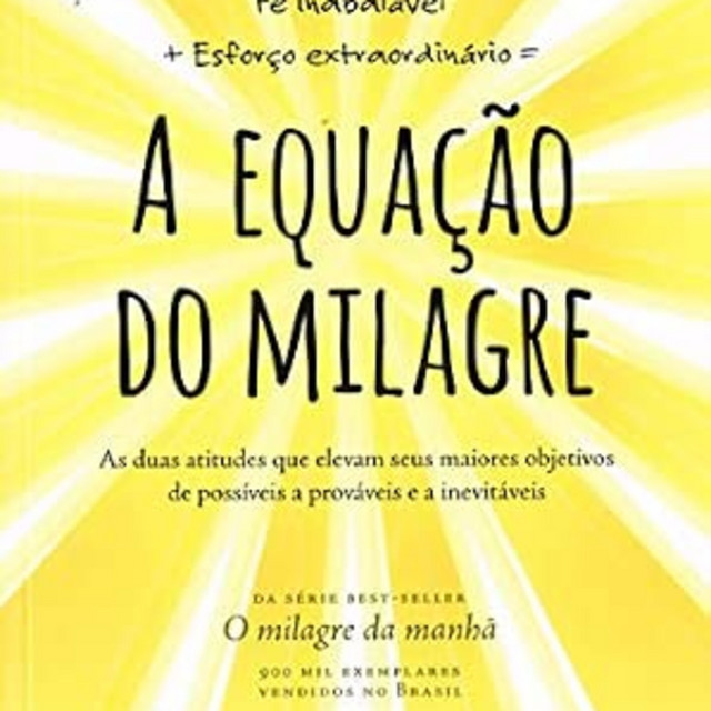 CLUBE PLAYBOOK - AUDIOBOOK - A Equação do Milagre cover art