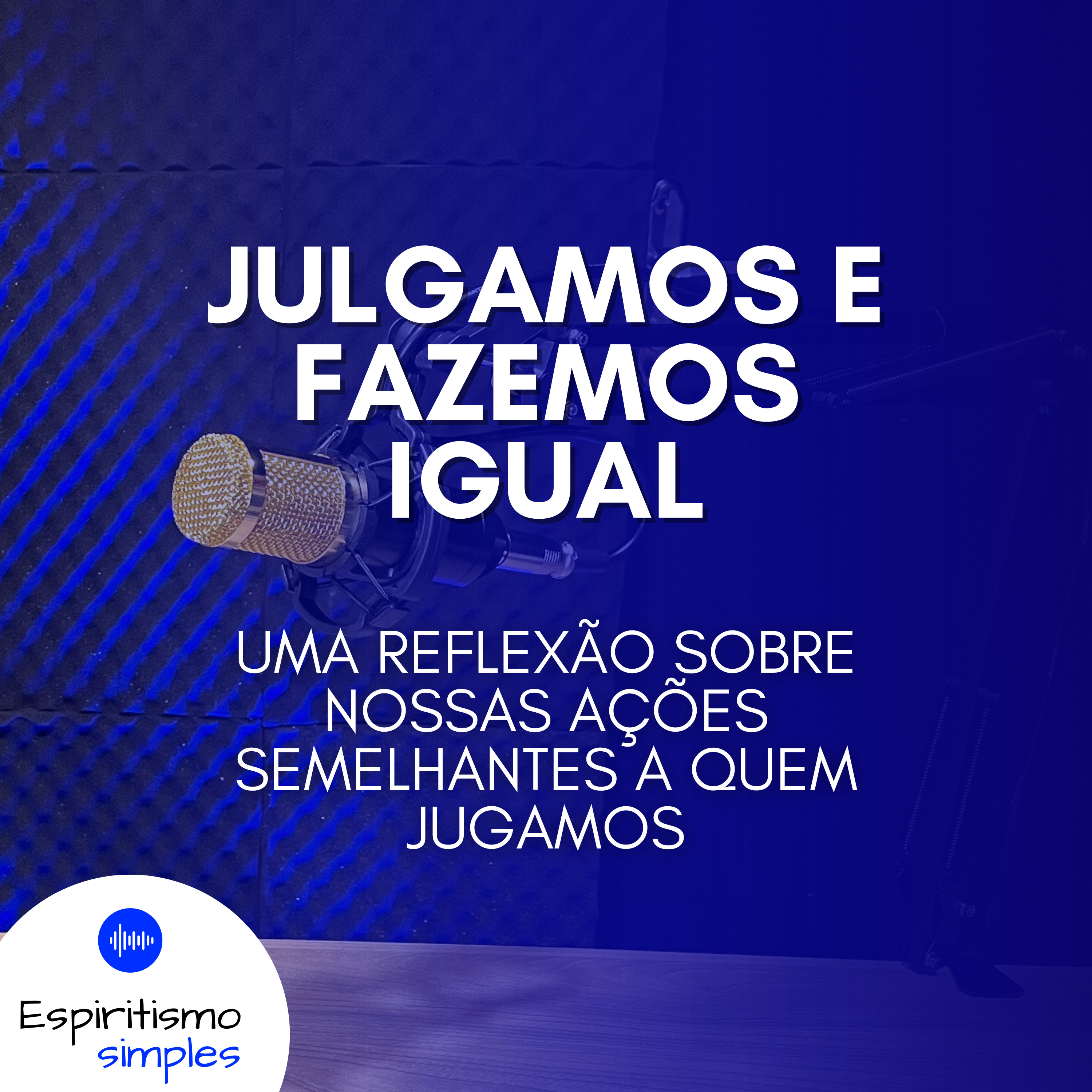 Julgamos e fazemos igual cover art