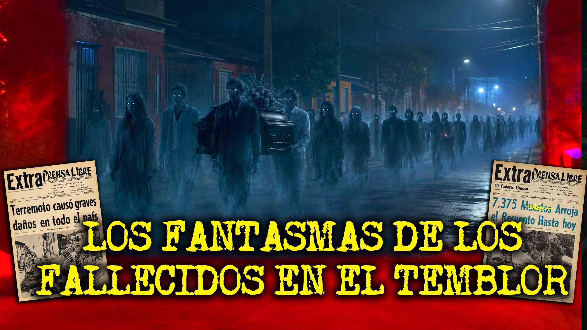 LOS FANTASMAS QUE AUN GRITAN POR EL TEMBLOR cover art