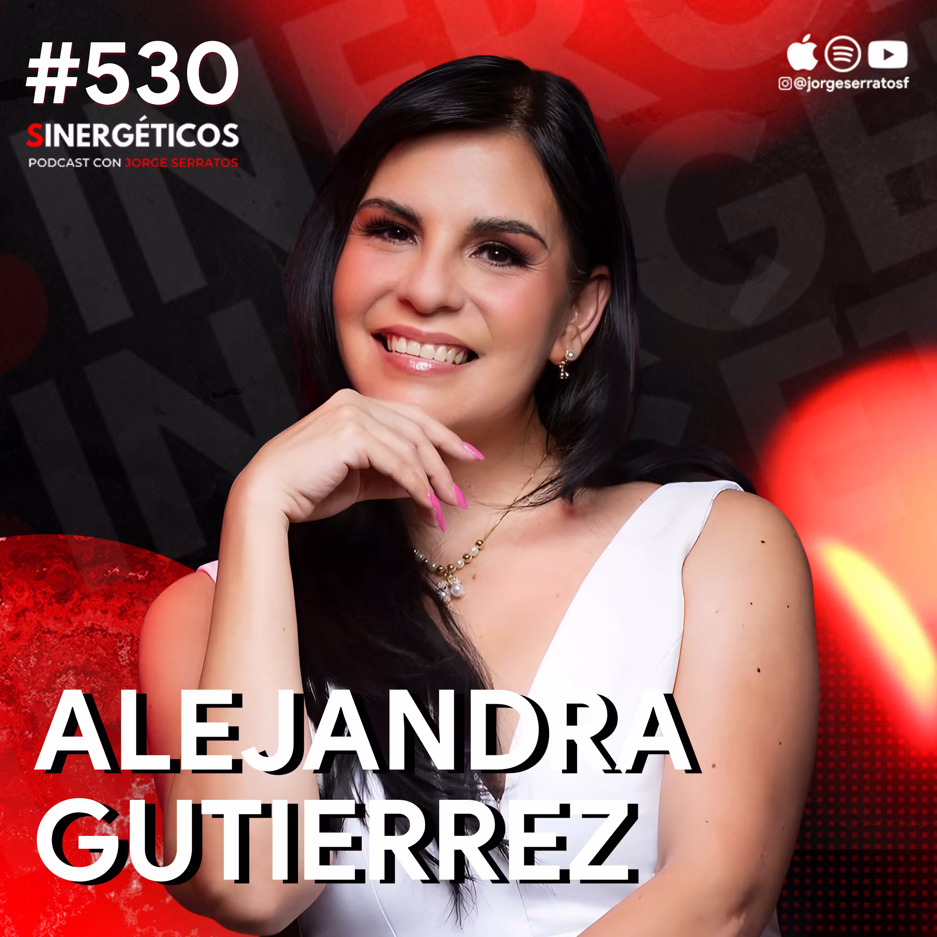 Todo lo que no te han dicho sobre la espiritualidad y la ciencia | Alejandra Gutierrez | #530 SINERGÉTICOS cover art