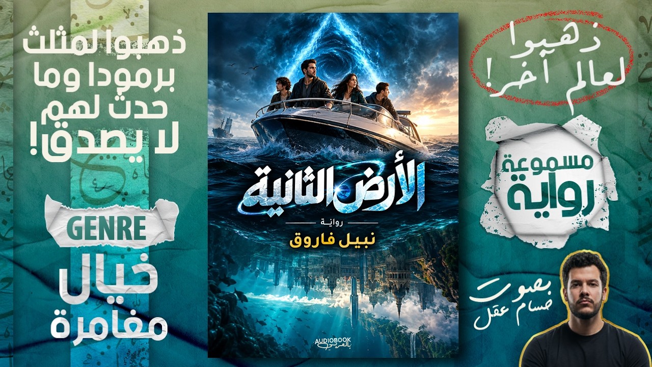اكتشفوا حقيقة مثلث برمودا! | الأرض الثانية (كاملة) - نبيل فاروق cover art