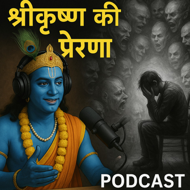 श्री कृष्ण कहते हैं, आज बुरा है कल अच्छा आएगा, वक्त ही तो है बदल जाएगा😌 cover art