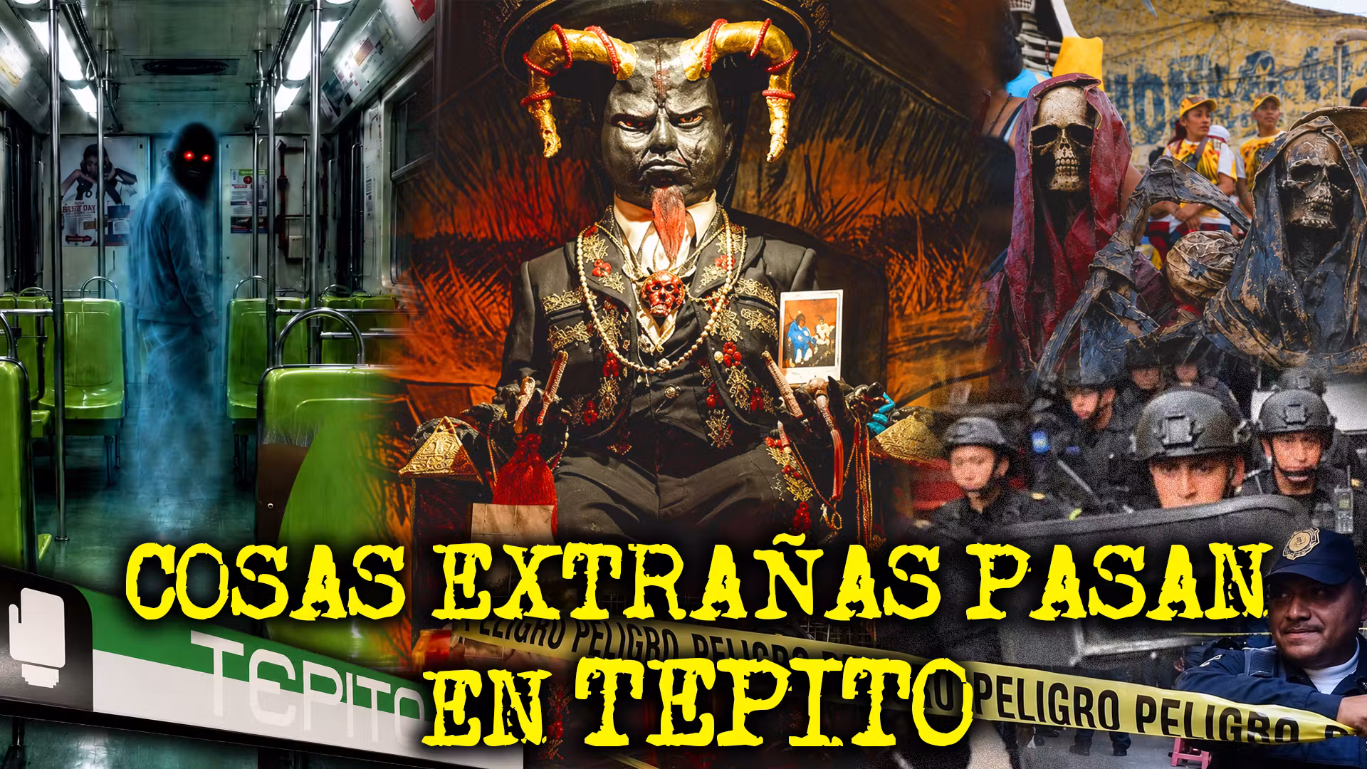 ALGO OSCURO PASA EN TEPITO - RELATOS ATERRADORES DEL BARRIO BRAVO cover art