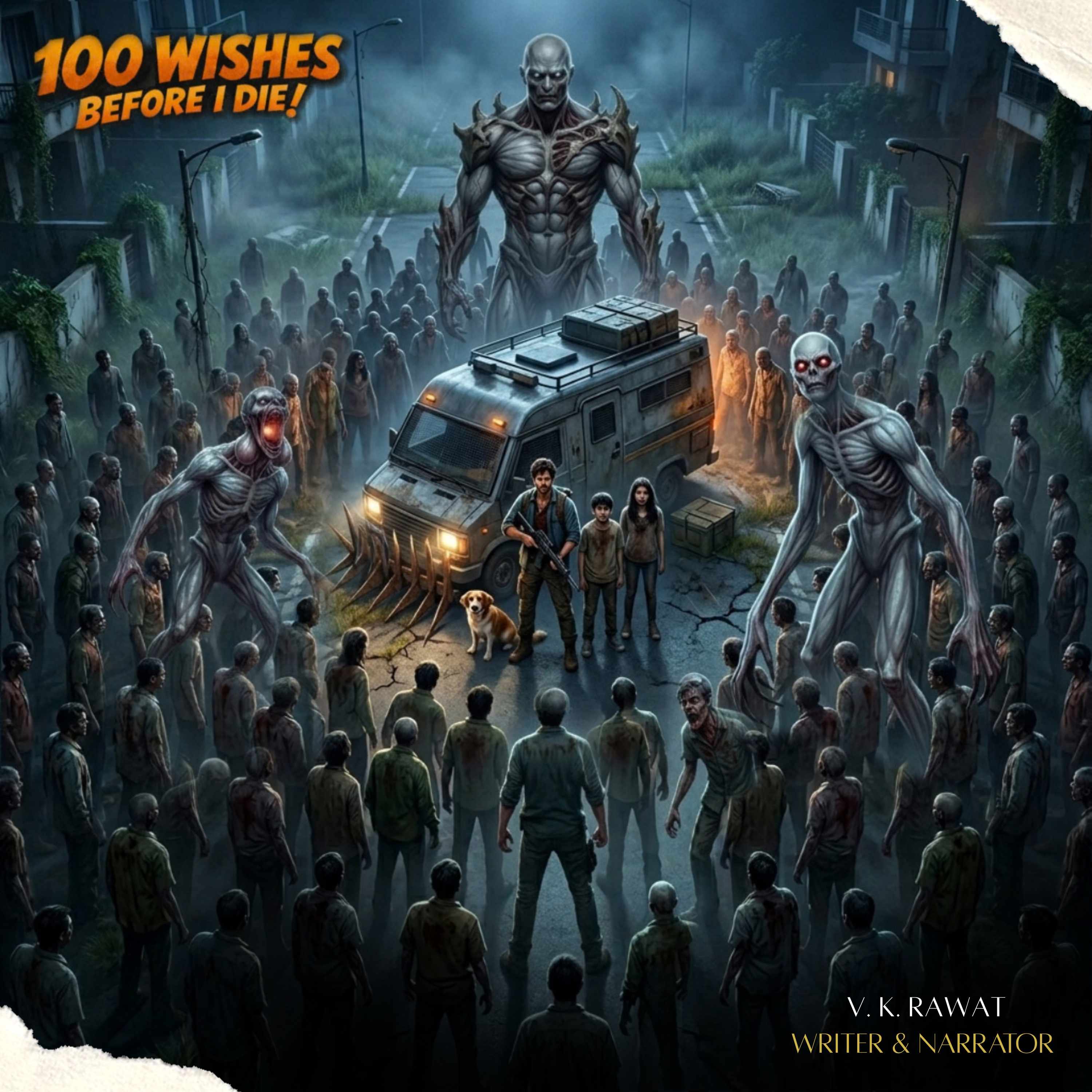 EP16 - Trapped Behind the Gates | 100 Wishes Before I Die | Horror Tape | V. K. Rawat cover art