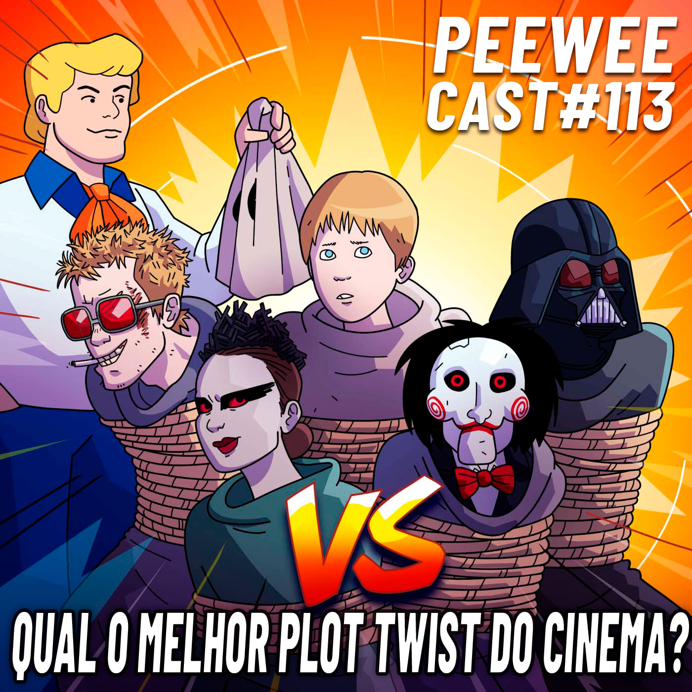 PWC113 - Qual o MELHOR Plot Twist da História? cover art