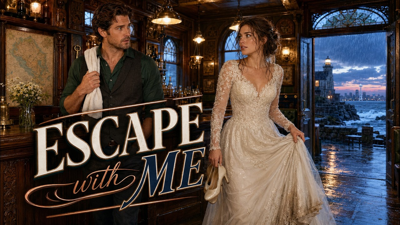 Escape with Me: She Ran from the Wedding and Into His Life | Full Audiobook - Romance cover art
