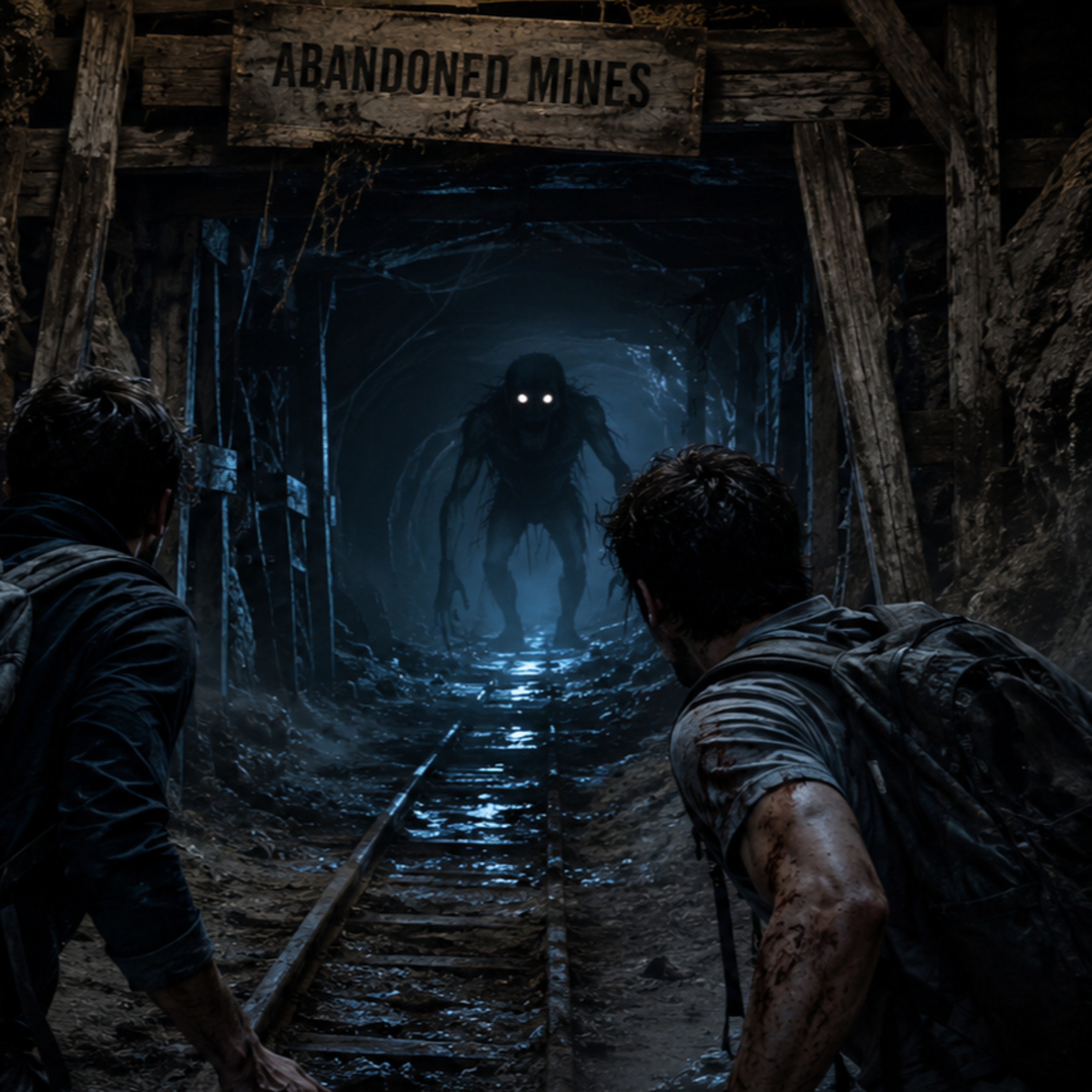 Something Attacked Us in the Abandoned Mines cover art