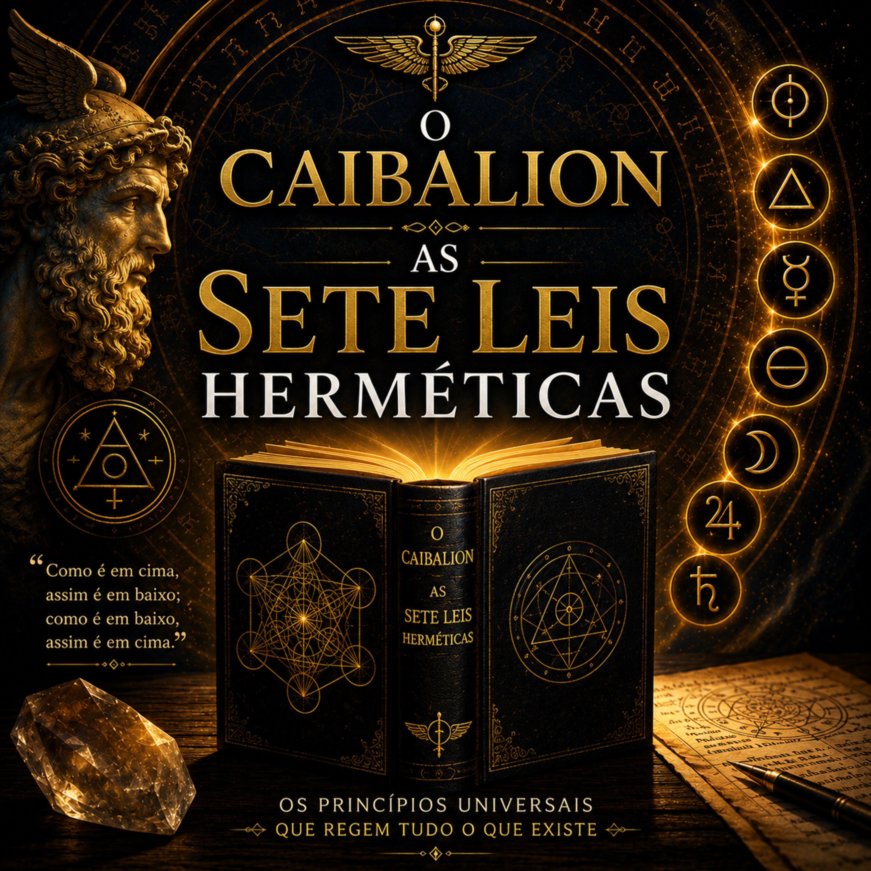 O LIVRO OCULTO QUE REVELA A MATRIZ DO UNIVERSO | O CAIBALION cover art