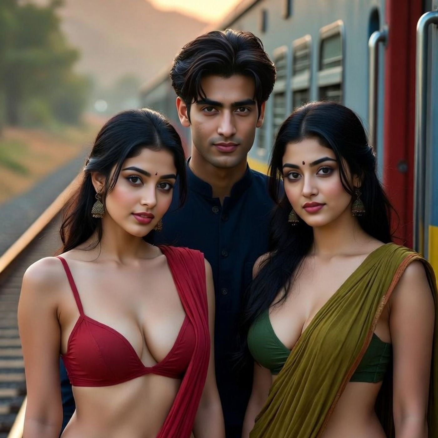 XxX Train Me Masthi Threesome Hot Hindi Sex Story Personal Experiences- Hindi Adult Stories Podcast cover art