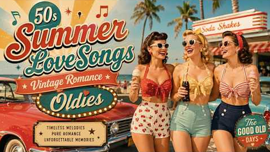 1950s Take Me Back To Summer Vacation Americana Doo-Wop Love Songs cover art