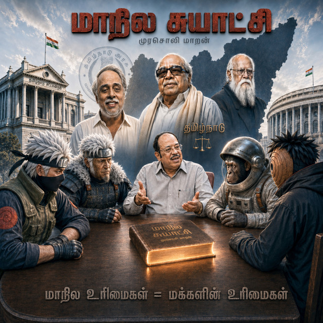S01E19 :மாநில சுயாட்சி (State Autonomy) ft. Tobirama Senju,Kakashi Hatake, Mankatha Mani & Space Monkey. cover art