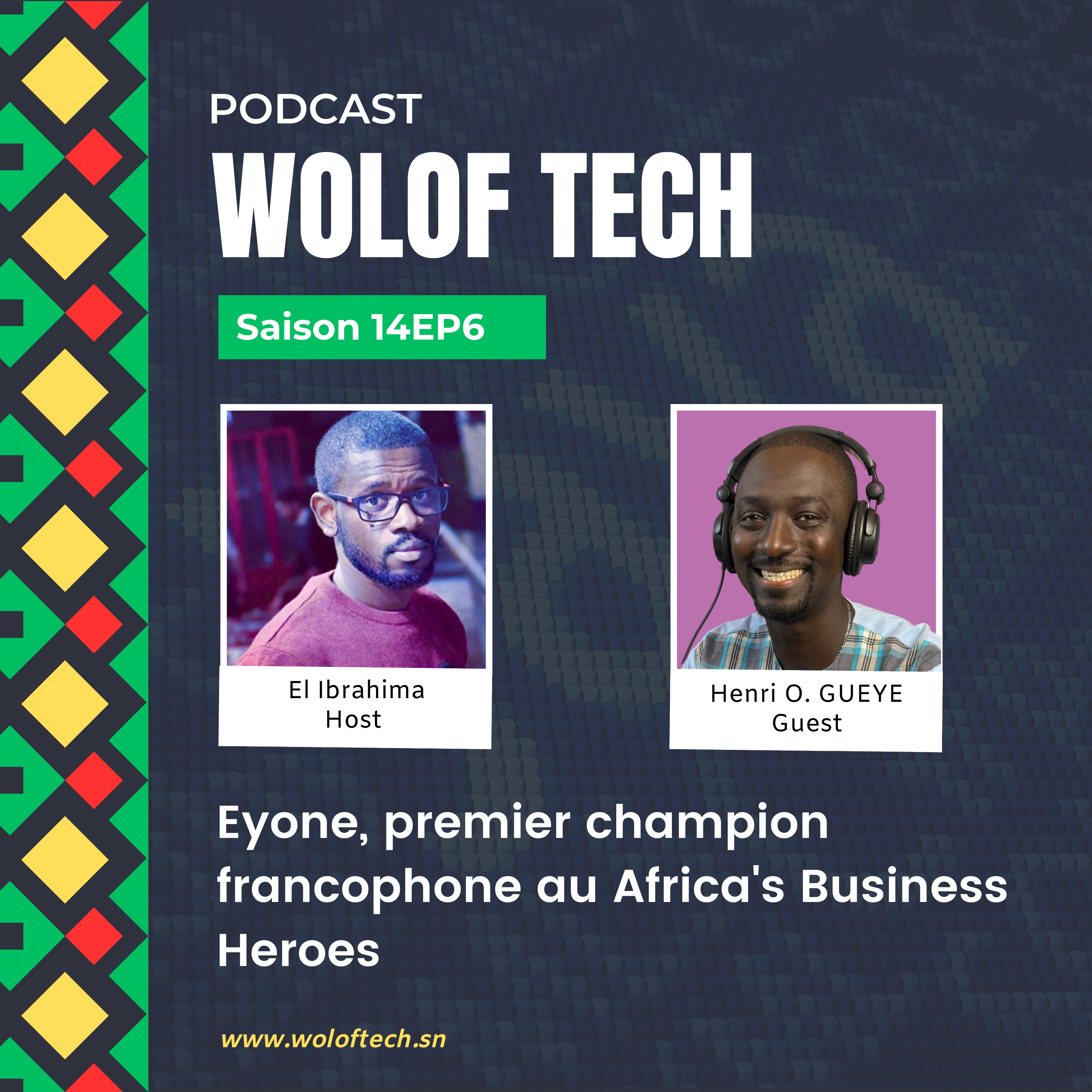 S14E6 - Eyone, premier champion francophone au Africa's Business Heroes cover art