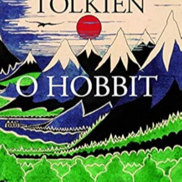 O Hobbit por J.R.R. Tolkien cover art